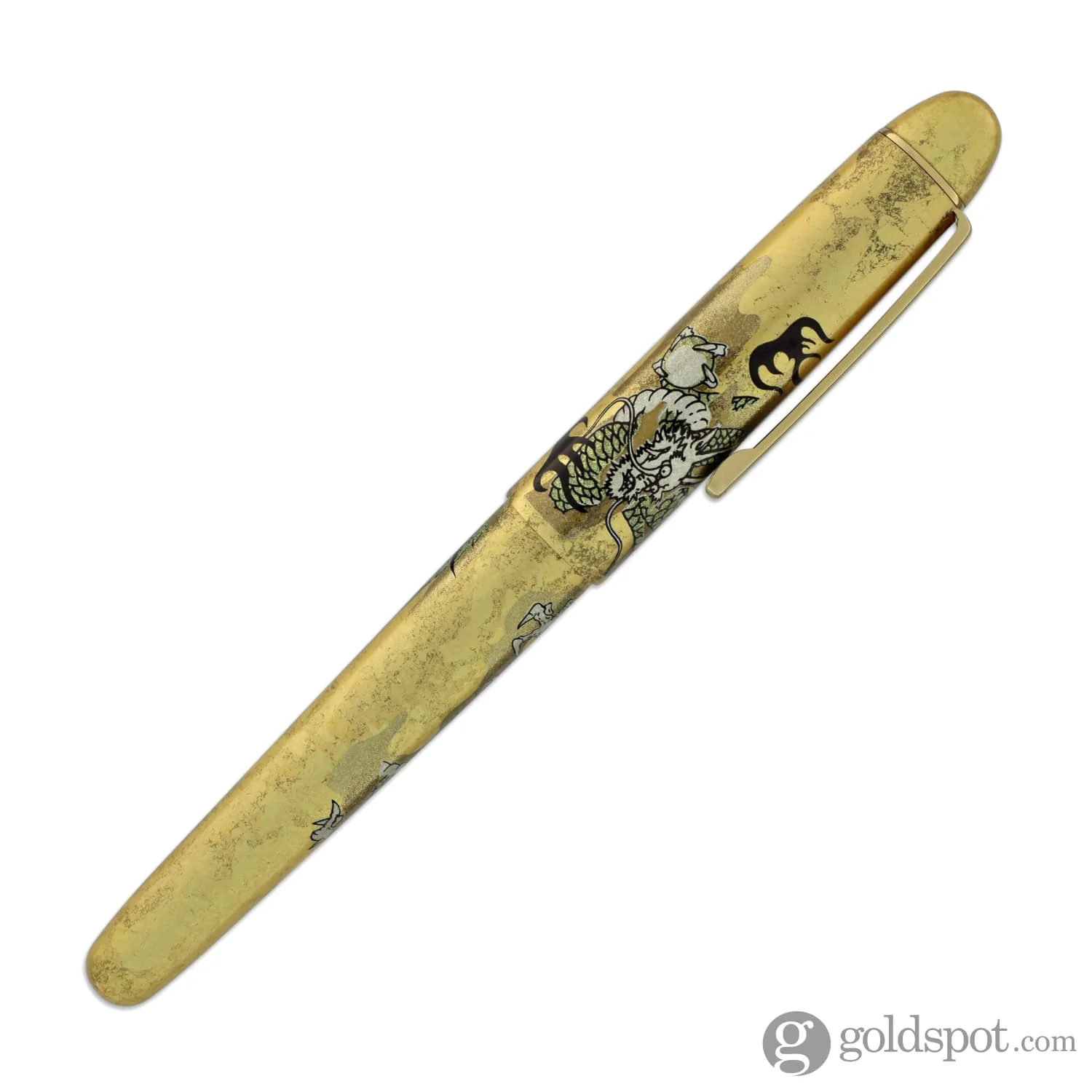 Platinum Kanazawa-haku Fountain Pen in Ascending Dragon - 14K Gold - Image 6