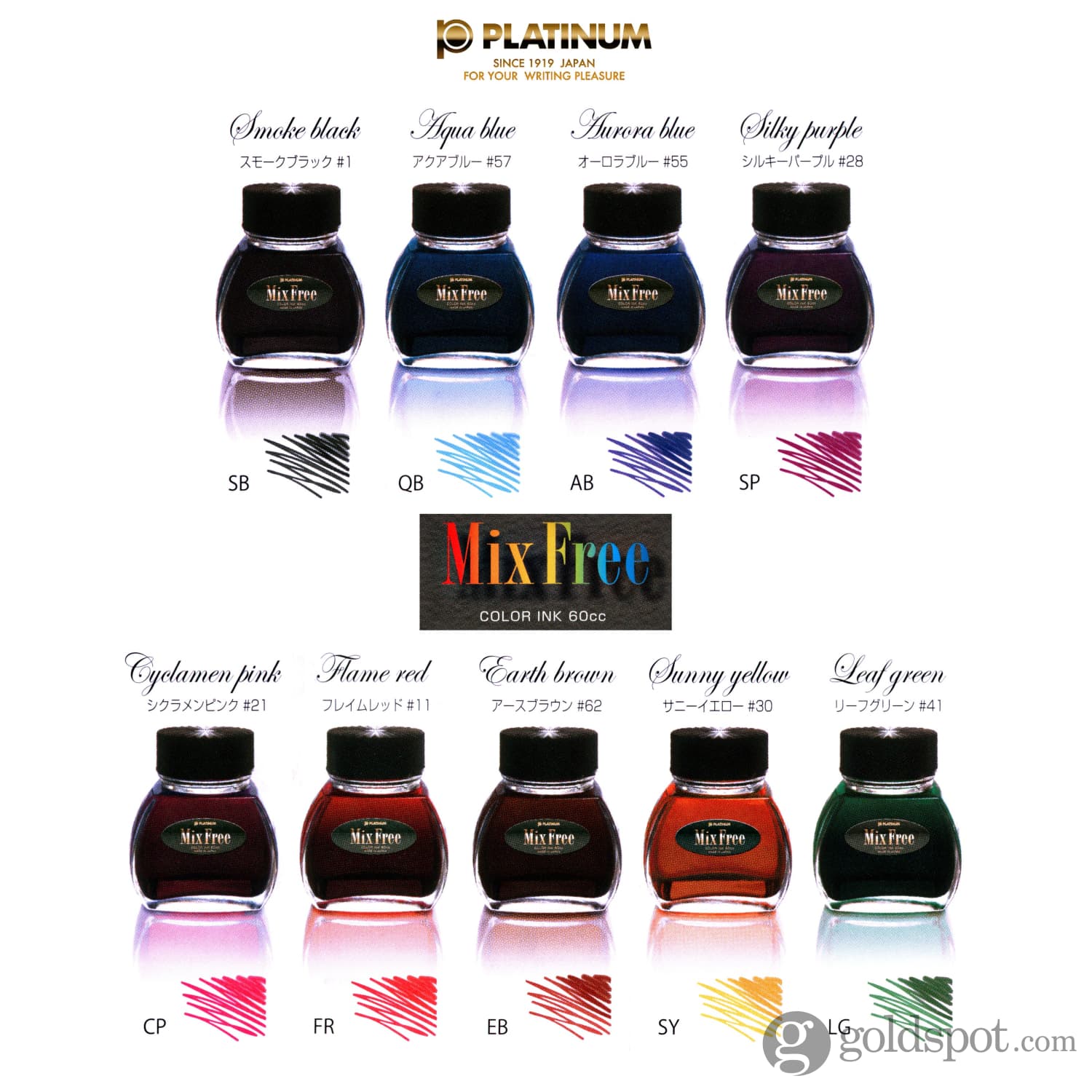 Platinum Mixable Bottled Ink in Earth Brown - 60 mL - Image 5