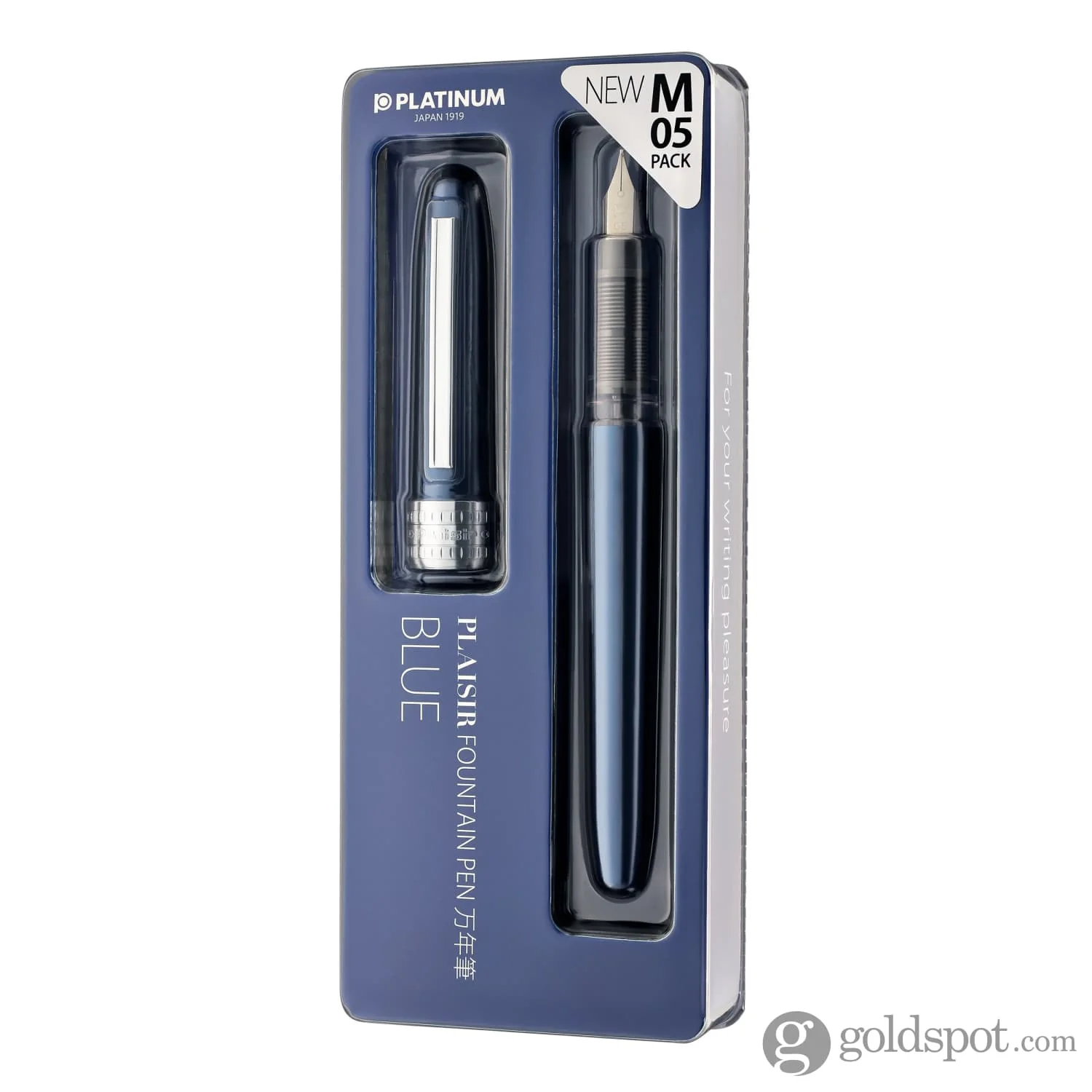 Platinum Plaisir Fountain Pen in Blue - Image 9
