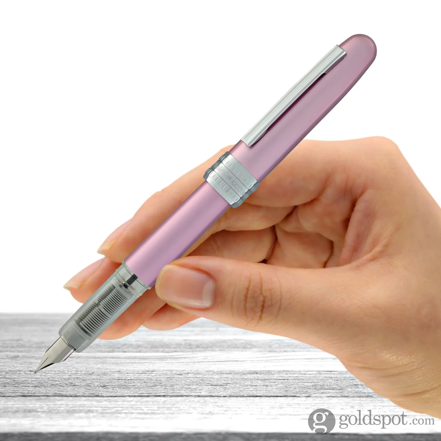 Platinum Plaisir Fountain Pen in Pink - 03 Fine Point - Image 10