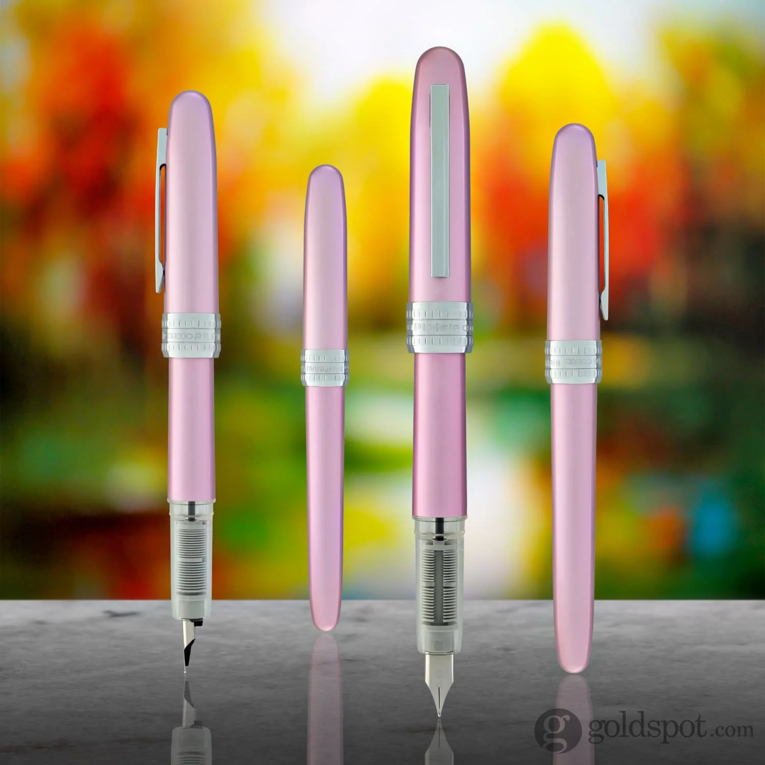 Platinum Plaisir Fountain Pen in Pink - 03 Fine Point - Image 9