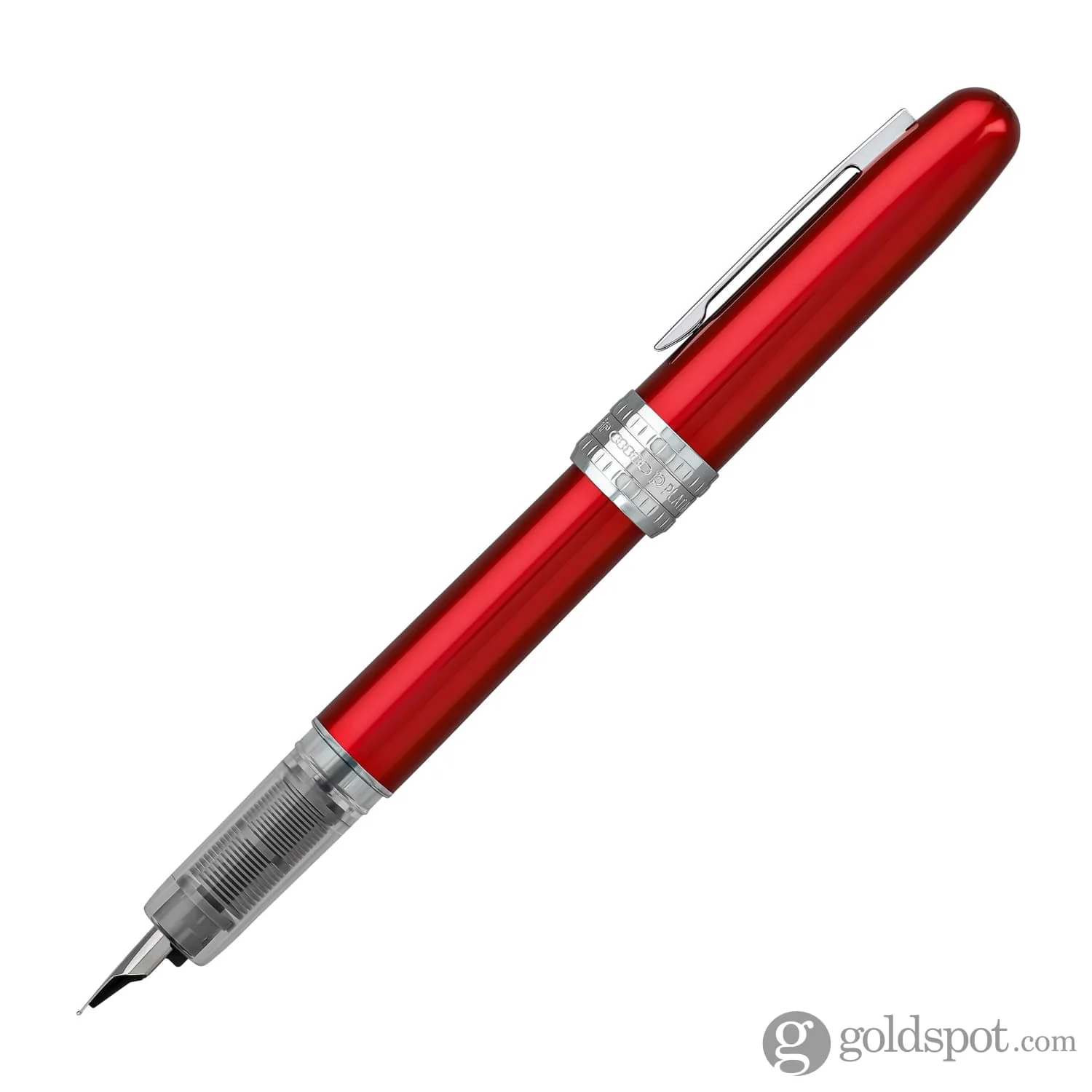 Platinum Plaisir Fountain Pen in Red - Image 3