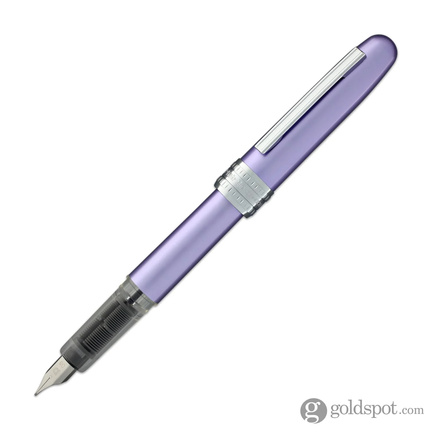 Platinum Plaisir Fountain Pen in Violet - 03 Fine Point - Image 4