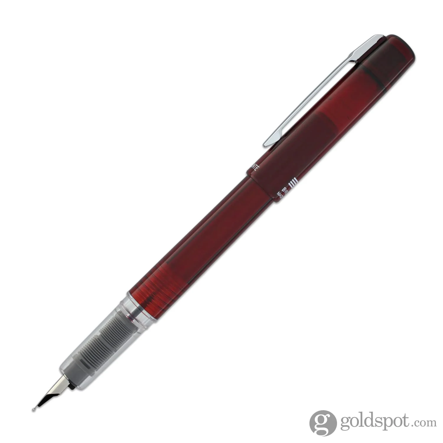 Platinum Prefounte Fountain Pen in Crimson Red - Image 3