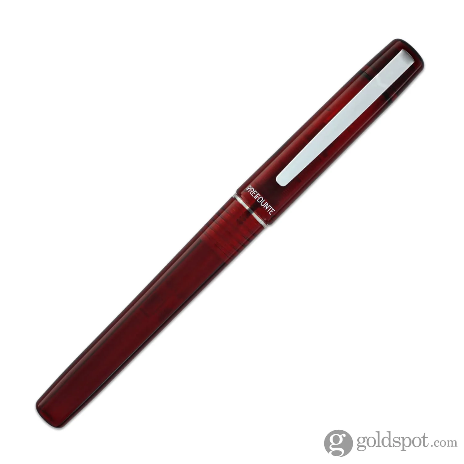 Platinum Prefounte Fountain Pen in Crimson Red - Image 4