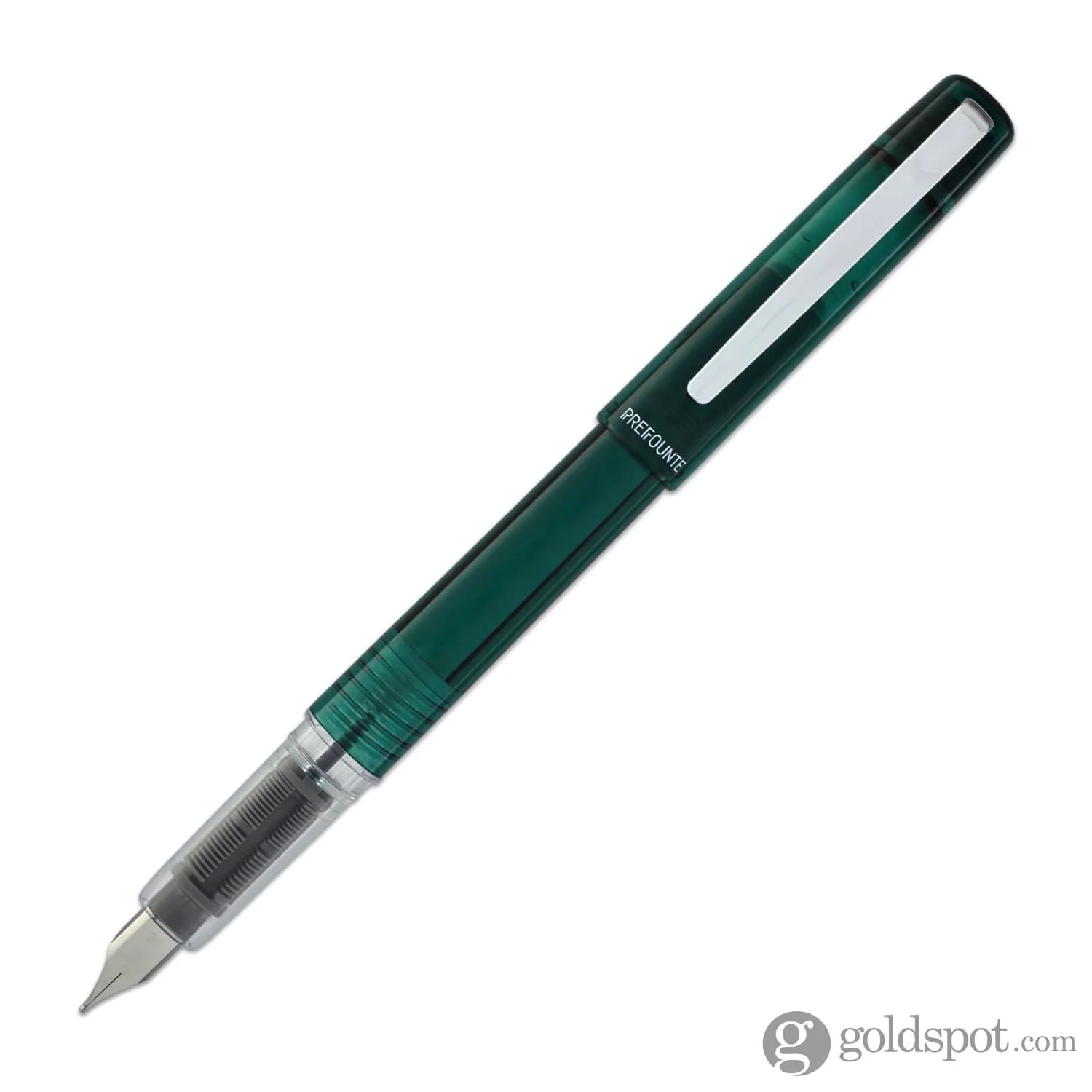 Platinum Prefounte Fountain Pen in Dark Emerald - Image 11