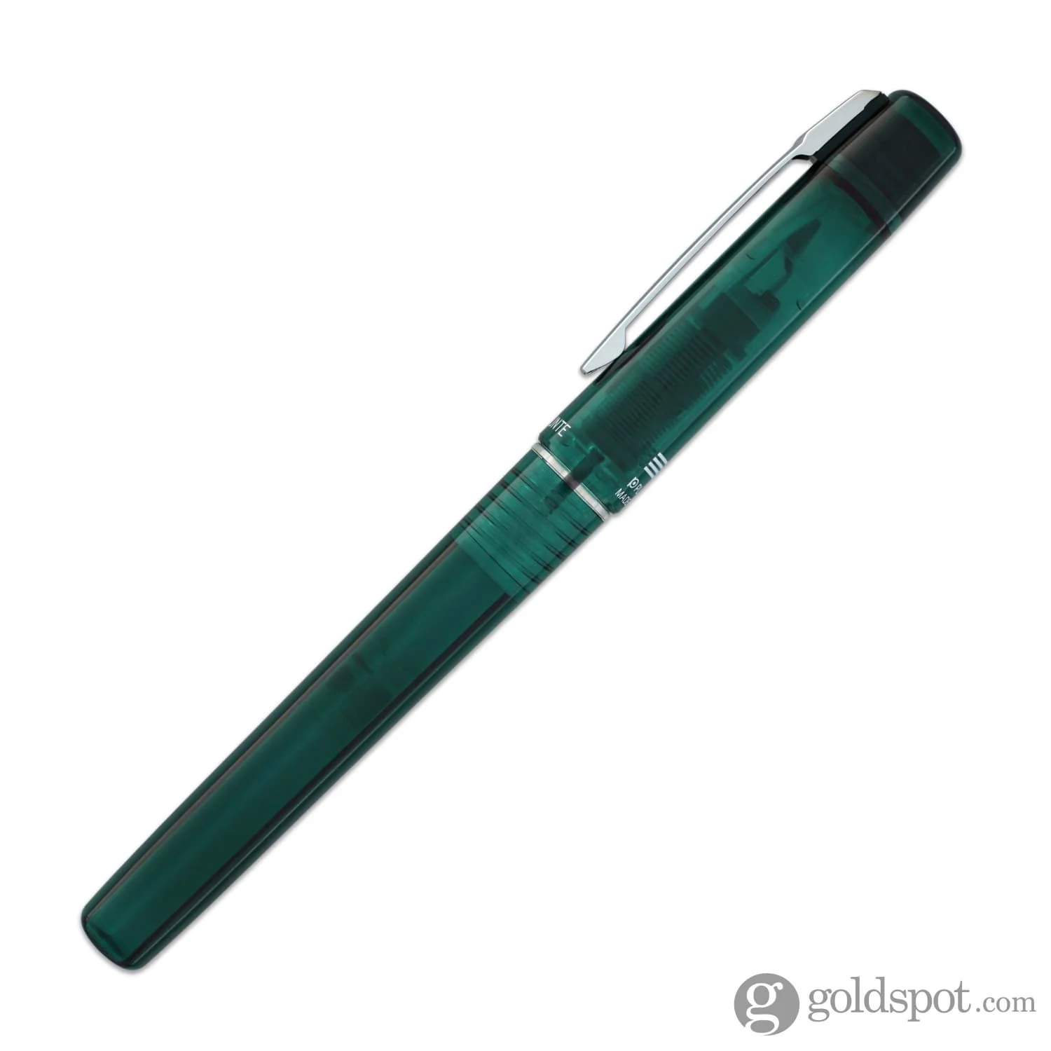 Platinum Prefounte Fountain Pen in Dark Emerald - Image 5