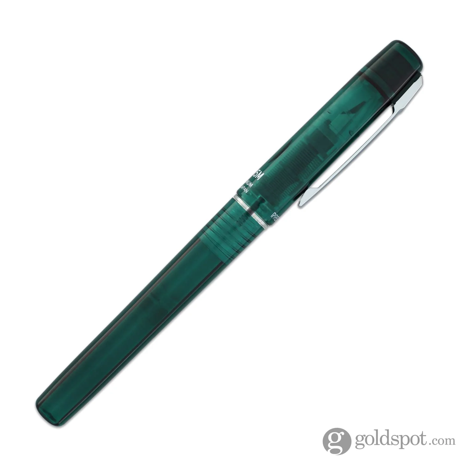 Platinum Prefounte Fountain Pen in Dark Emerald - Image 6