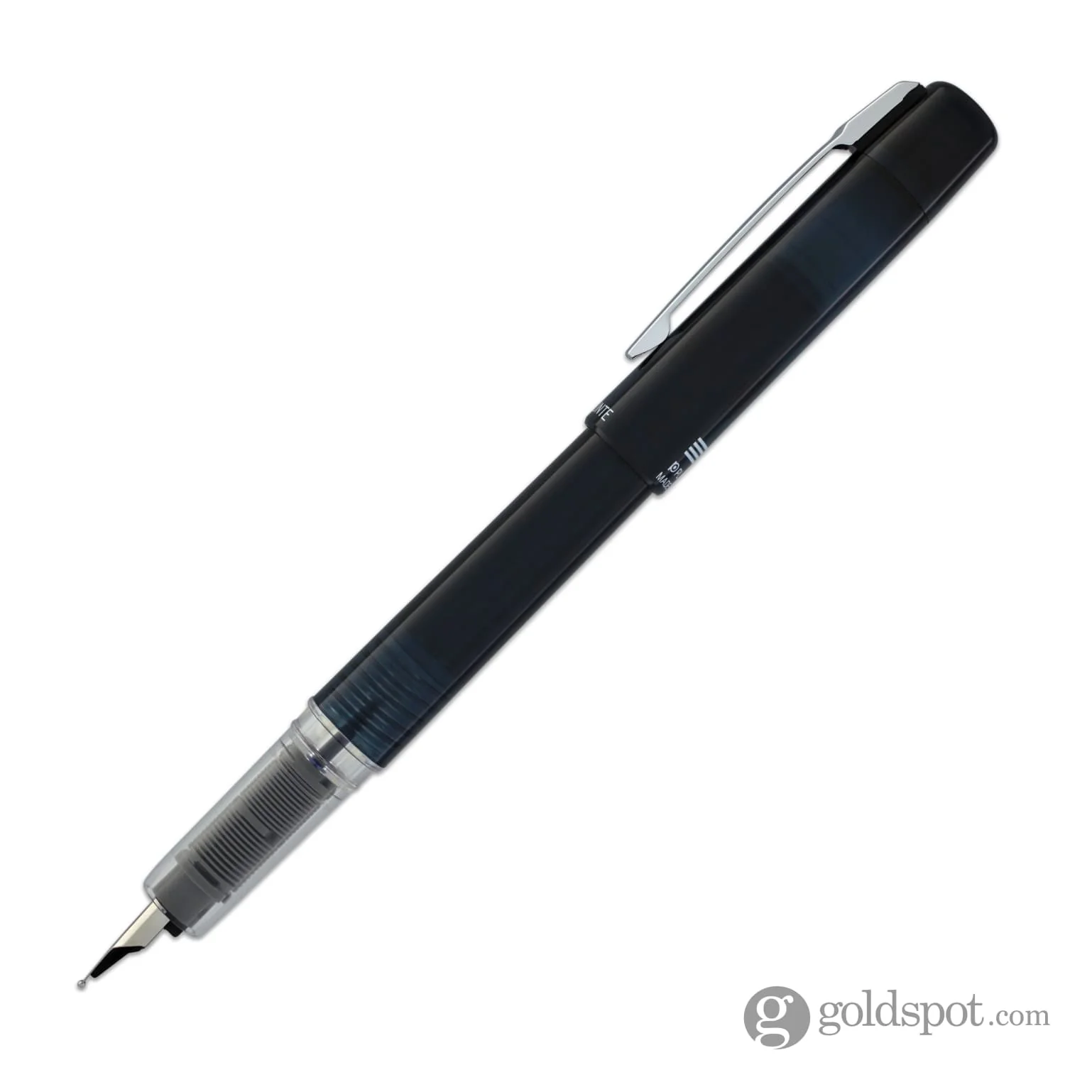 Platinum Prefounte Fountain Pen in Graphite Blue - Image 3