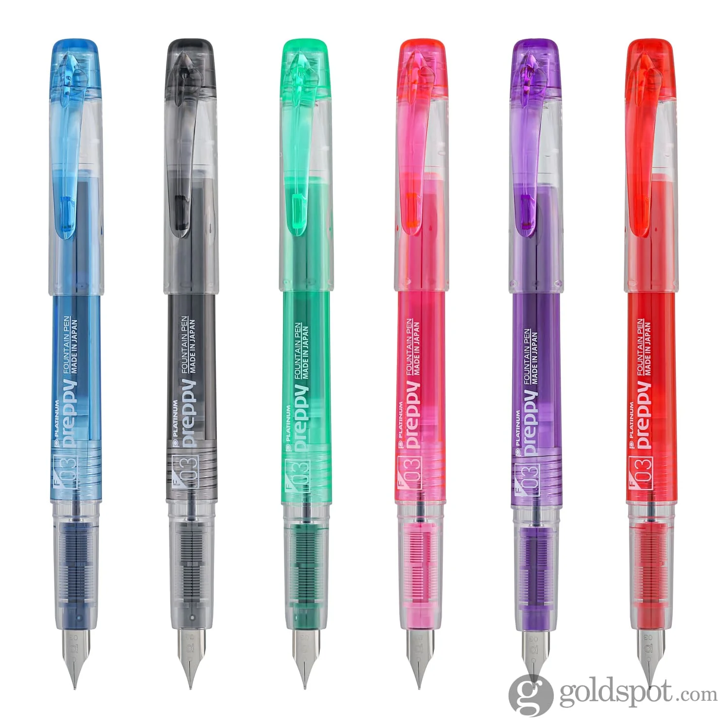 Platinum Preppy Fountain Pen in Purple - Fine Point - Image 3
