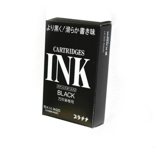 Platinum Ink Cartridge in Black - Pack of 10