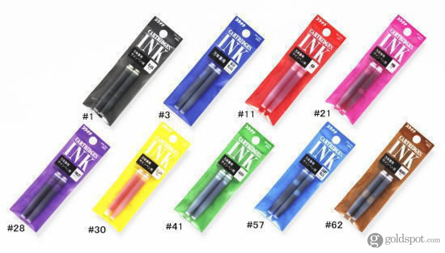 Platinum Preppy Ink Cartridge in Blue Black - Pack of 2 - Image 6