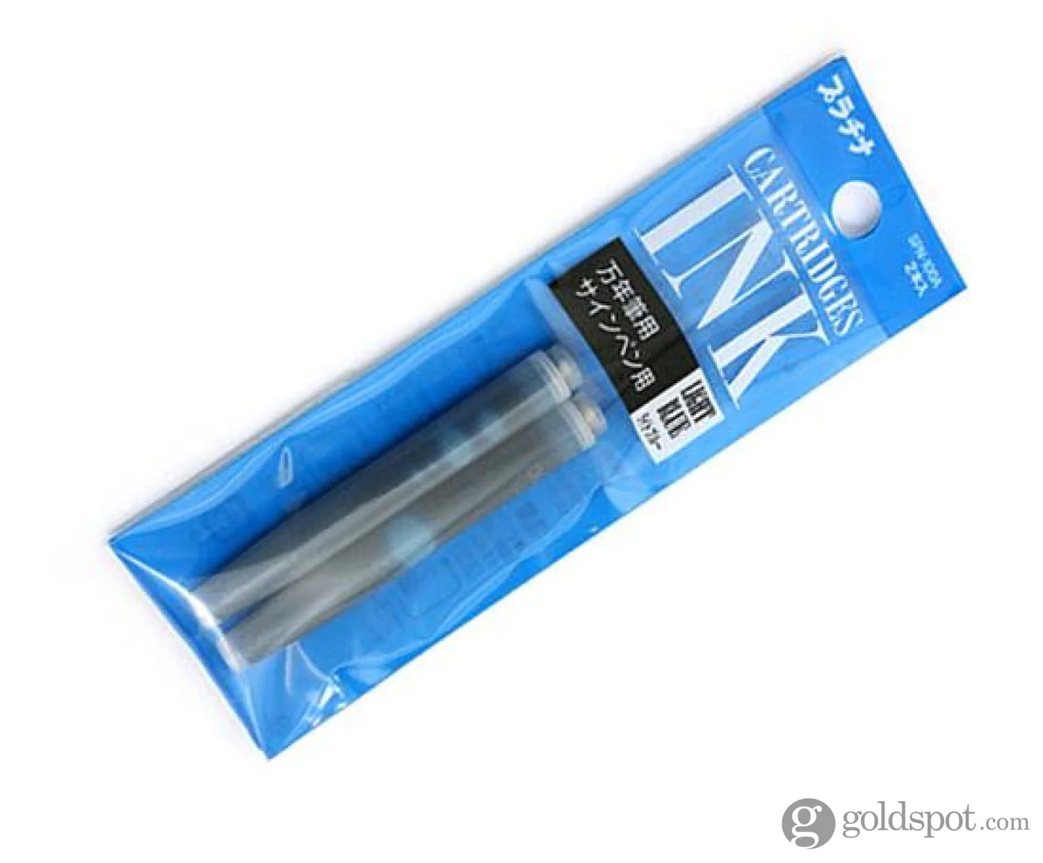 Platinum Preppy Ink Cartridge in Light Blue - Pack of 2 - Image 2