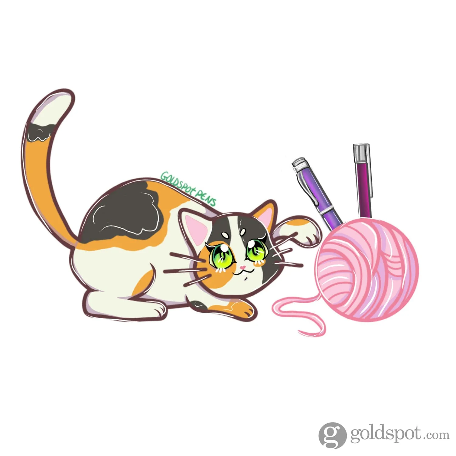 Purrfect Pen Sticker - Image 2
