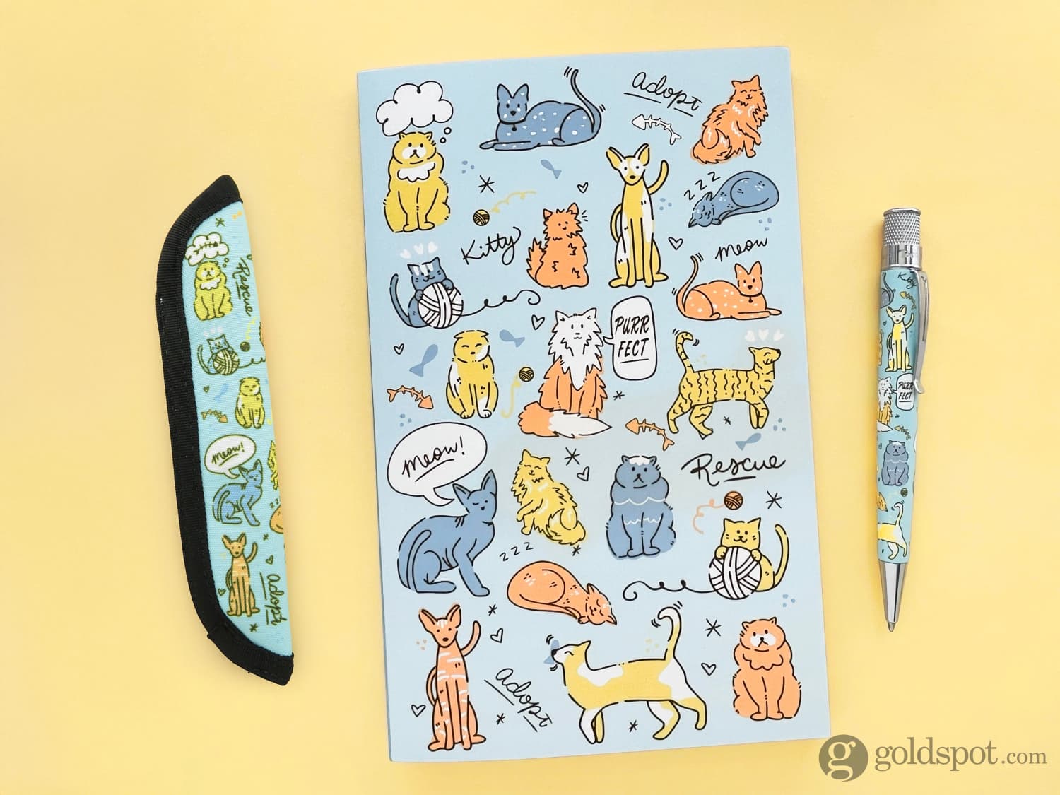 Retro 51 Cat Rescue 6 Notebook - Dotted - Image 3