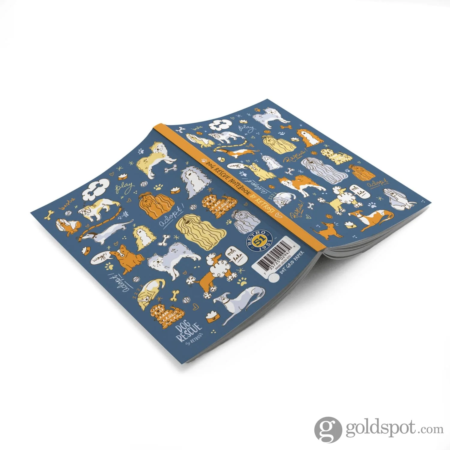 Retro 51 Dog Rescue 6 Notebook - Dotted - Image 2