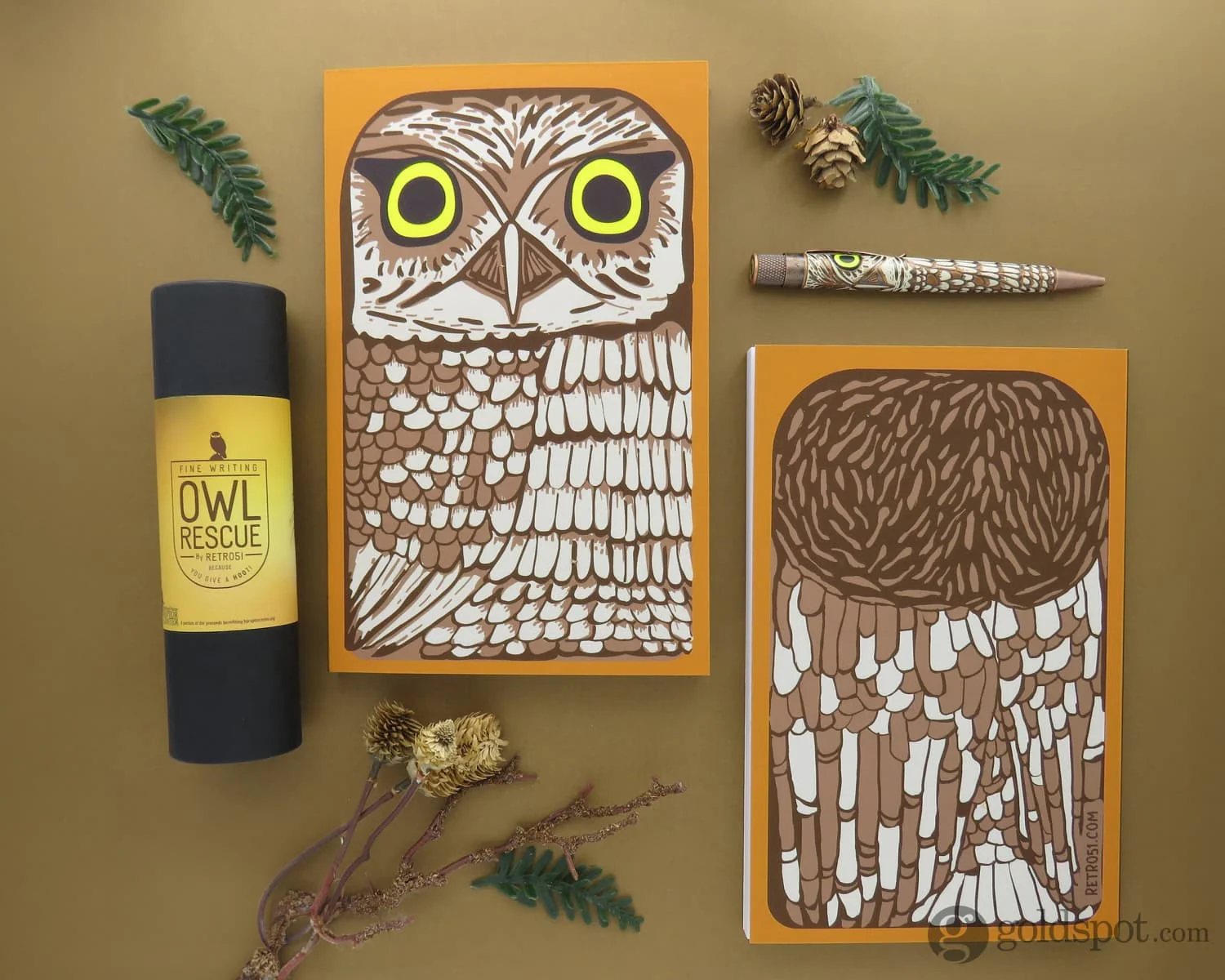 Retro 51 Owl Rescue Notebook - Dotted - Image 4