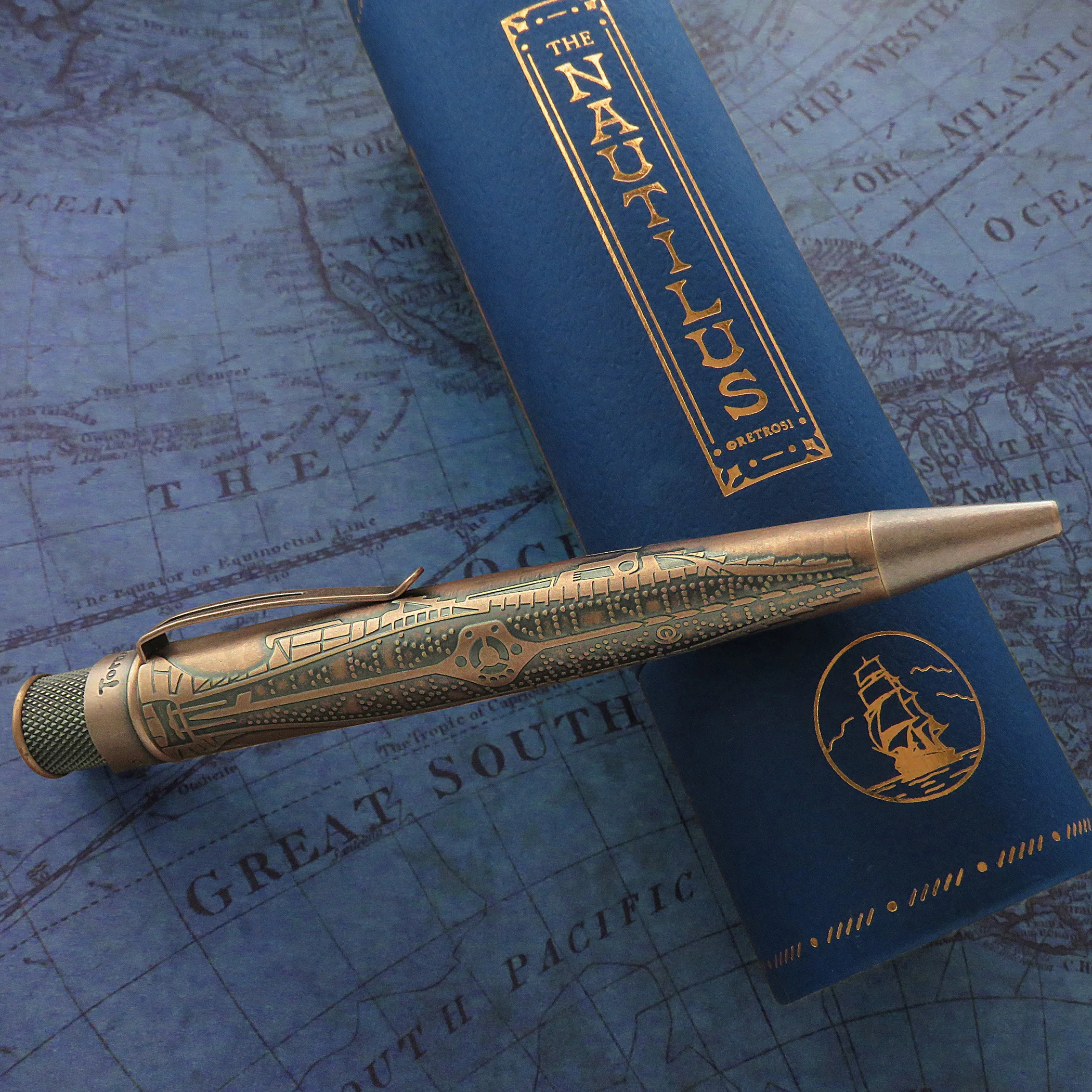 Retro 51 Tornado Big Shot Rollerball Pen in Nautilus - Image 9