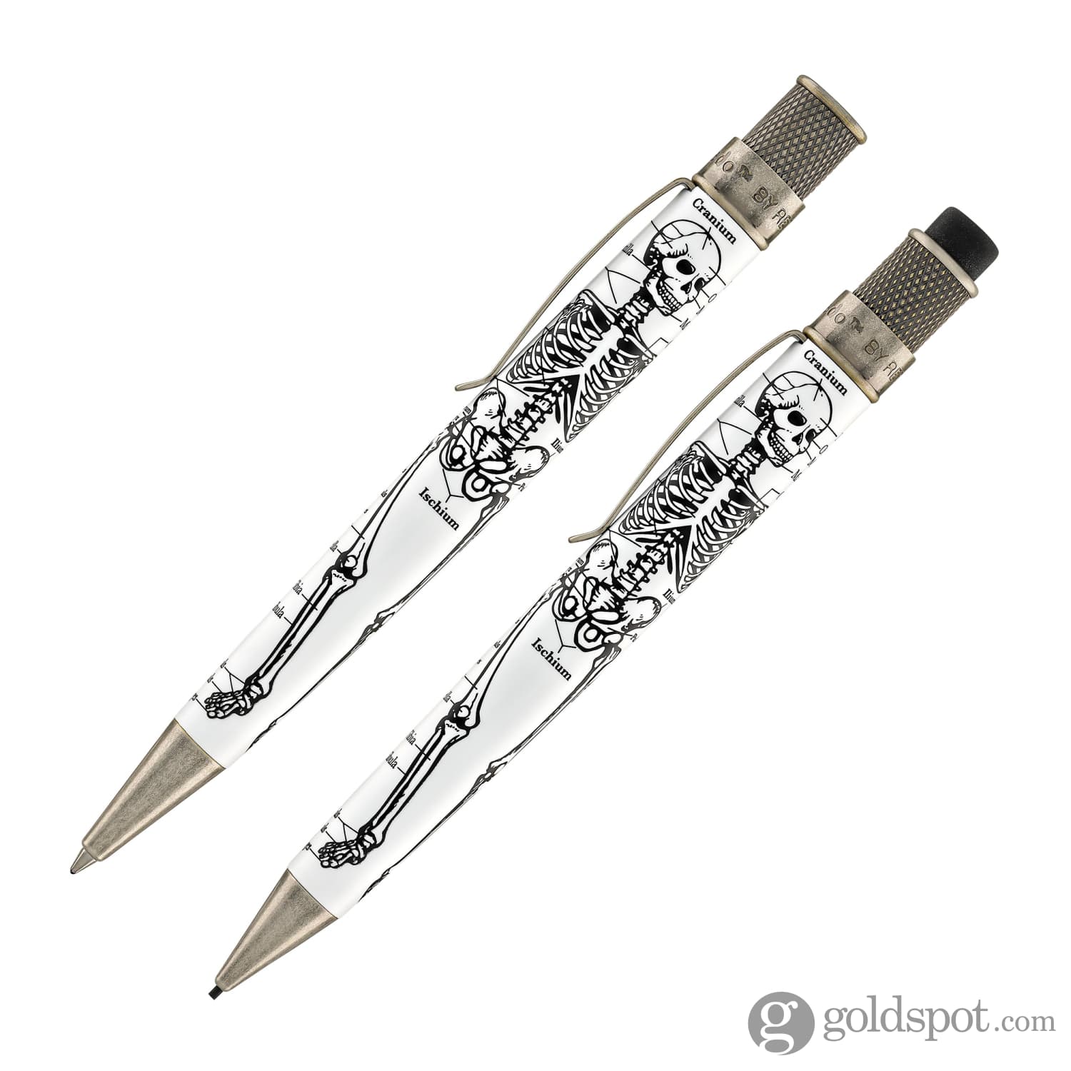 Retro 51 Tornado Dr. Gray Rollerball Pen & 1.15mm Mechanical Pencil Set - Image 3