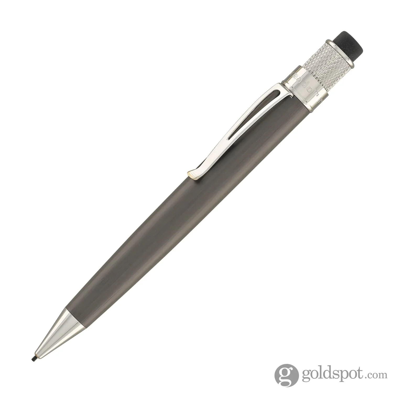 Retro 51 Tornado Mechanical Pencil in Black Nickel Platinum - 1.15mm - Image 2