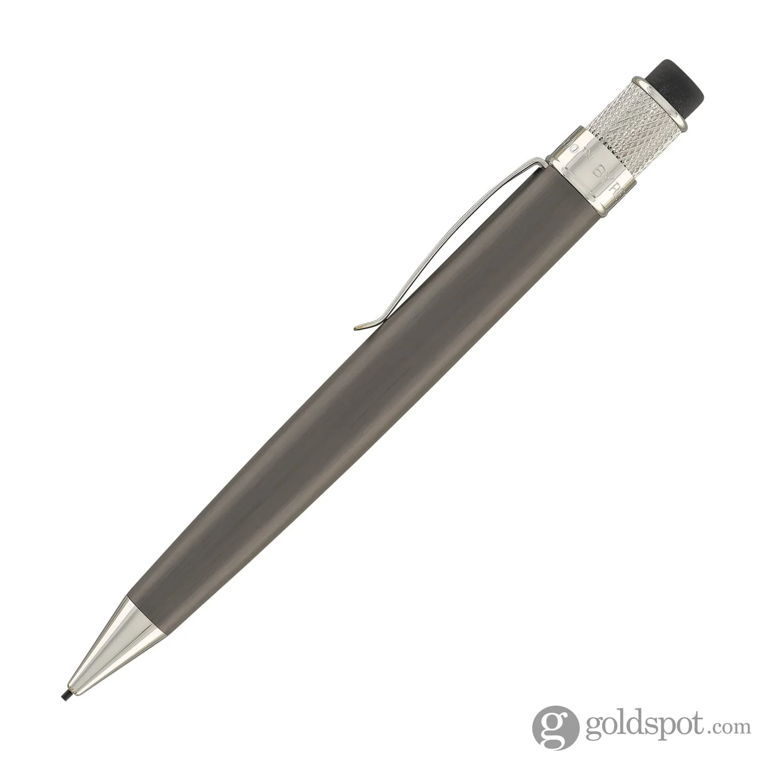 Retro 51 Tornado Mechanical Pencil in Black Nickel Platinum - 1.15mm - Image 3