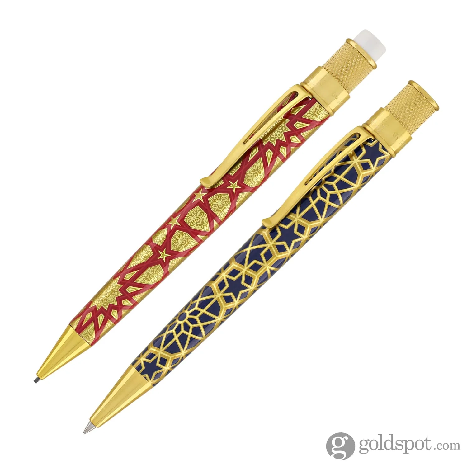 Retro 51 Tornado Metropolitan Rollerball and Pencil Set in Geometric - Image 2