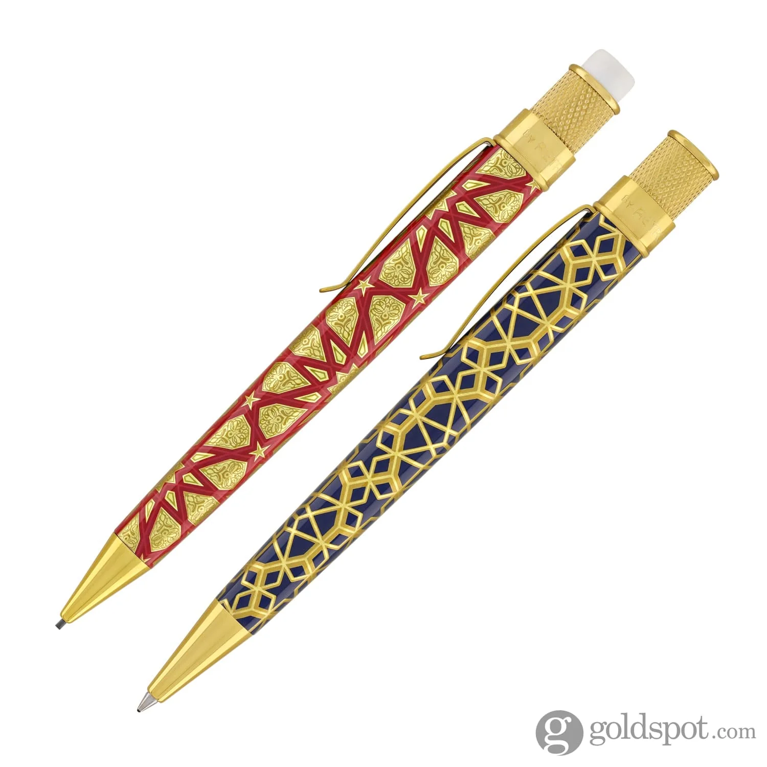 Retro 51 Tornado Metropolitan Rollerball and Pencil Set in Geometric - Image 3