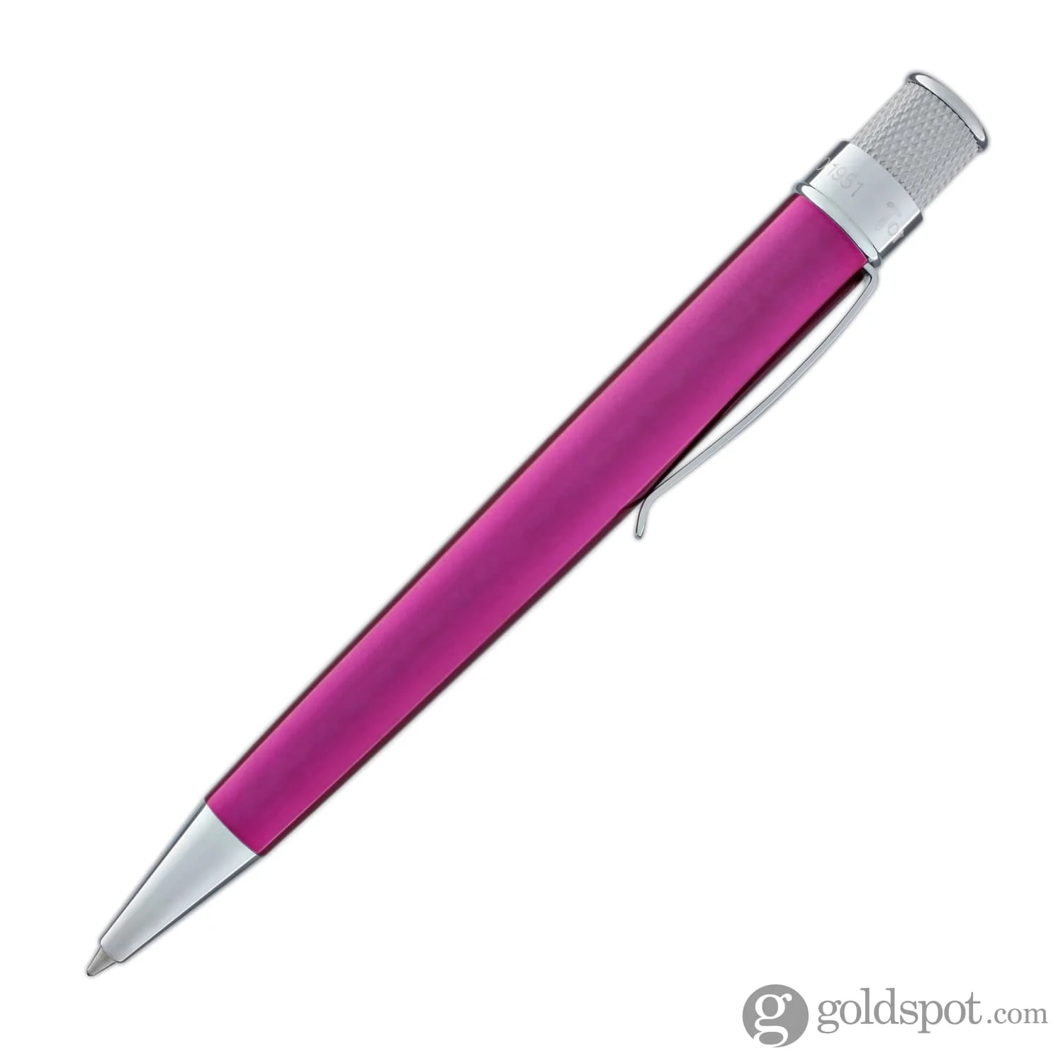 Retro 51 Tornado Rollerball Pen in Pink Lacquer - Image 5