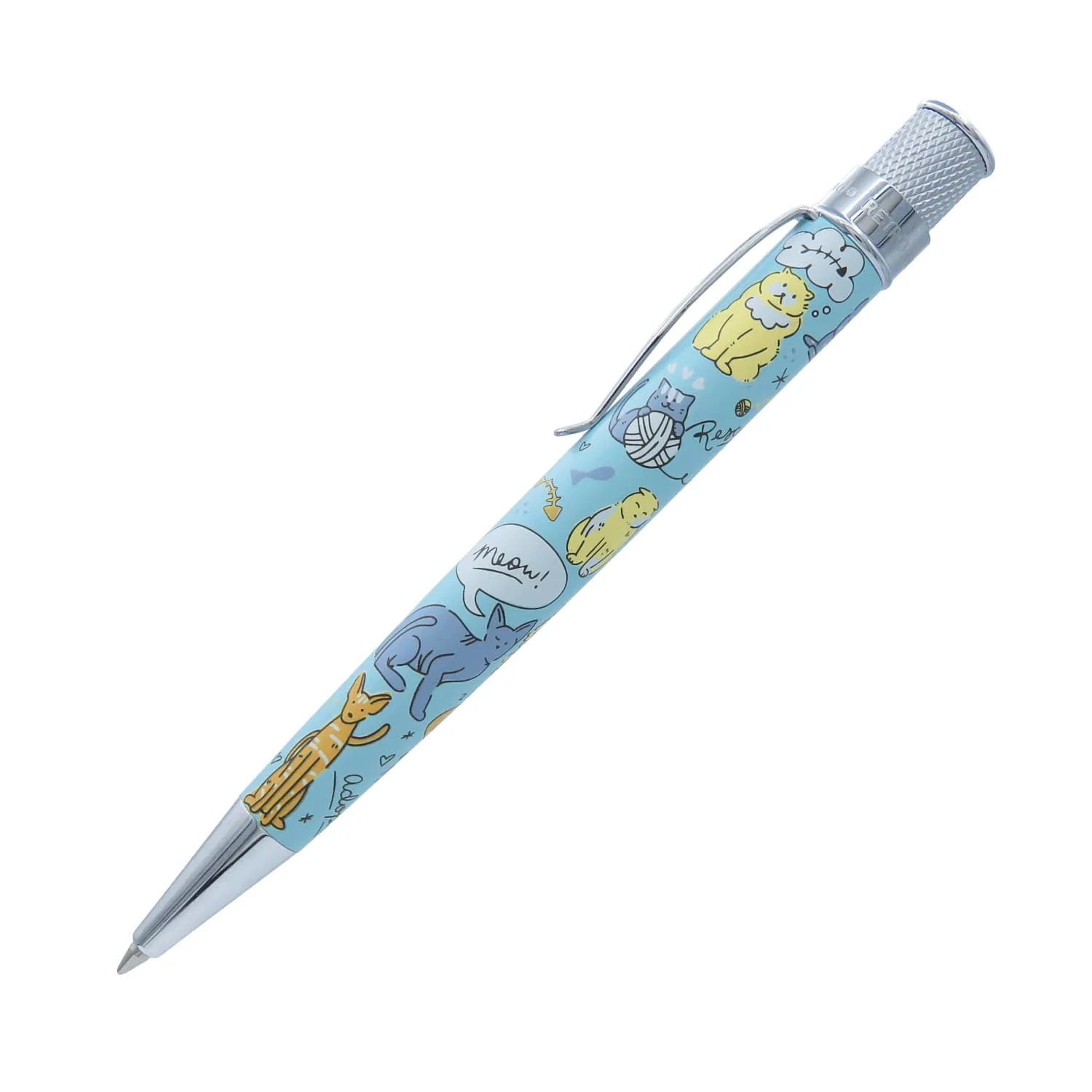 Retro 51 Tornado Rescue Ballpoint Pen in Cat Series 6