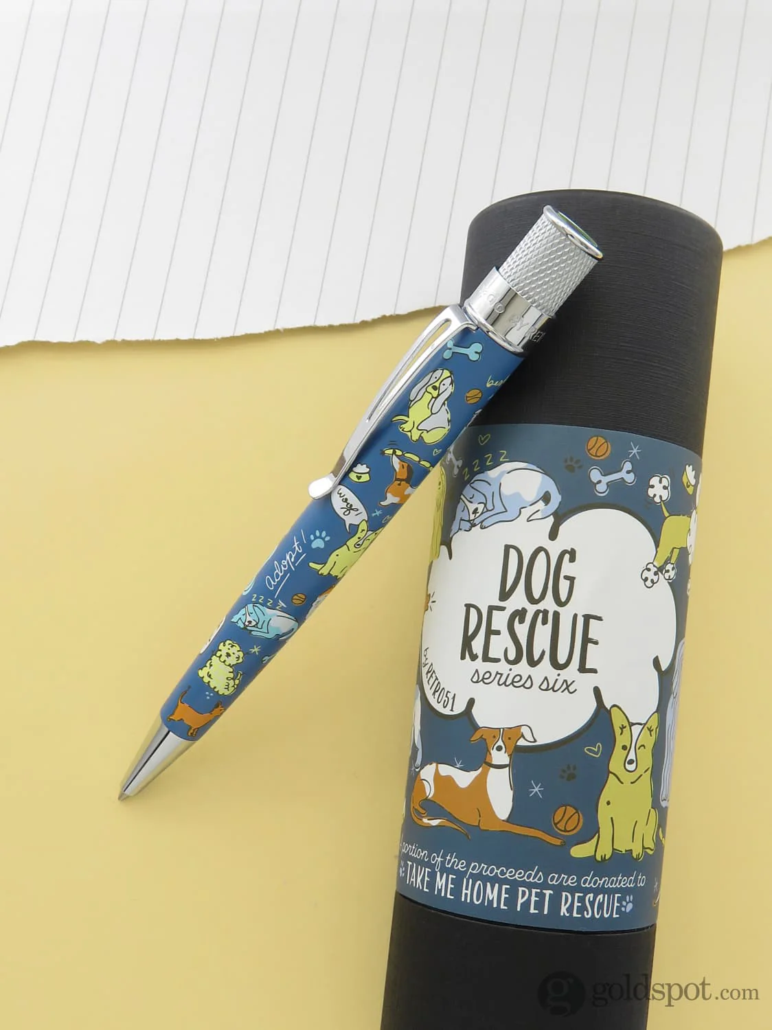 Retro 51 Tornado Rescue Ballpoint Pen in Dog Series 6 - Image 5