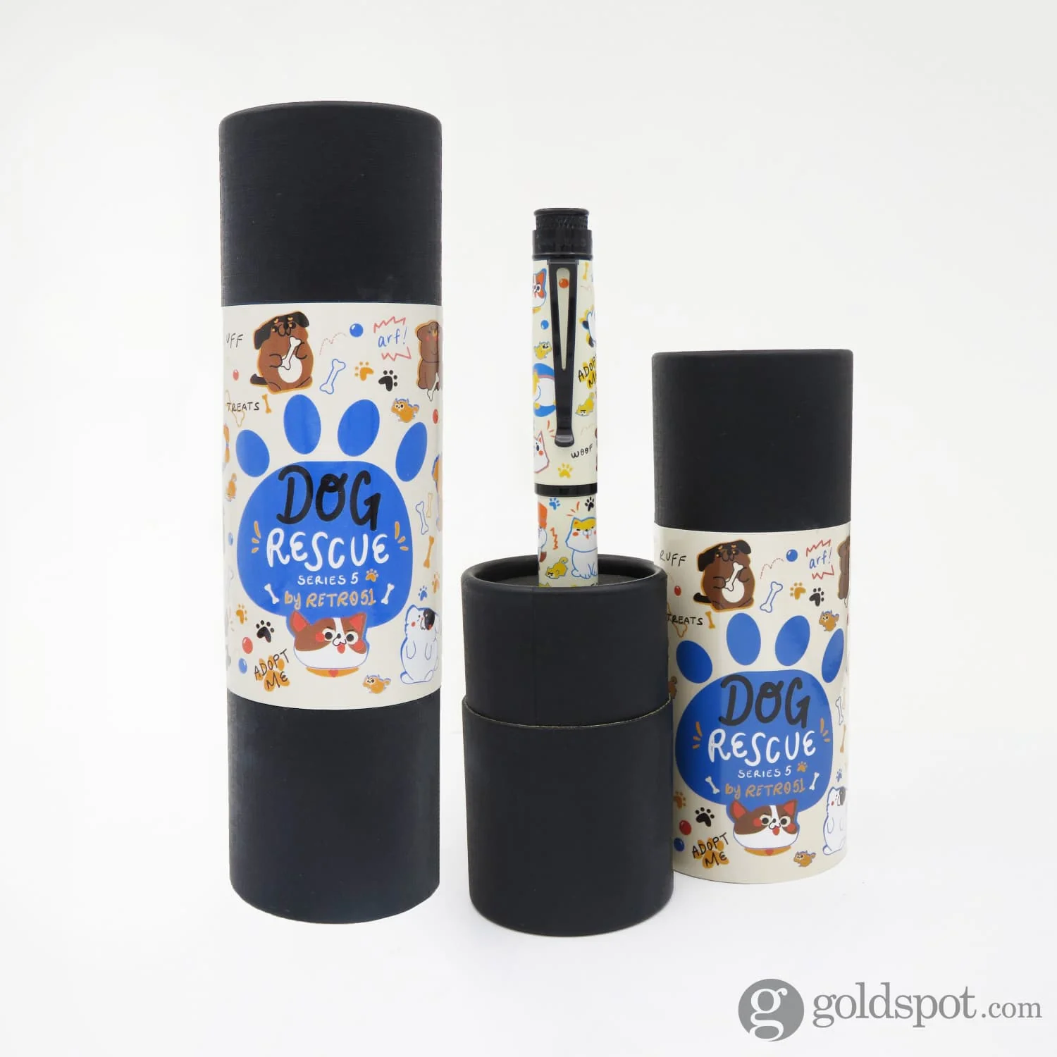 Retro 51 Tornado Rescue Fountain Pen in Dog Series 5 - Image 5