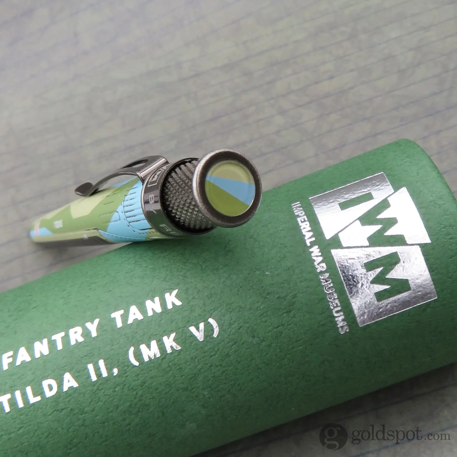 Retro 51 Tornado Imperial War Museums Rollerball Pen in Matilda Tank - Image 7