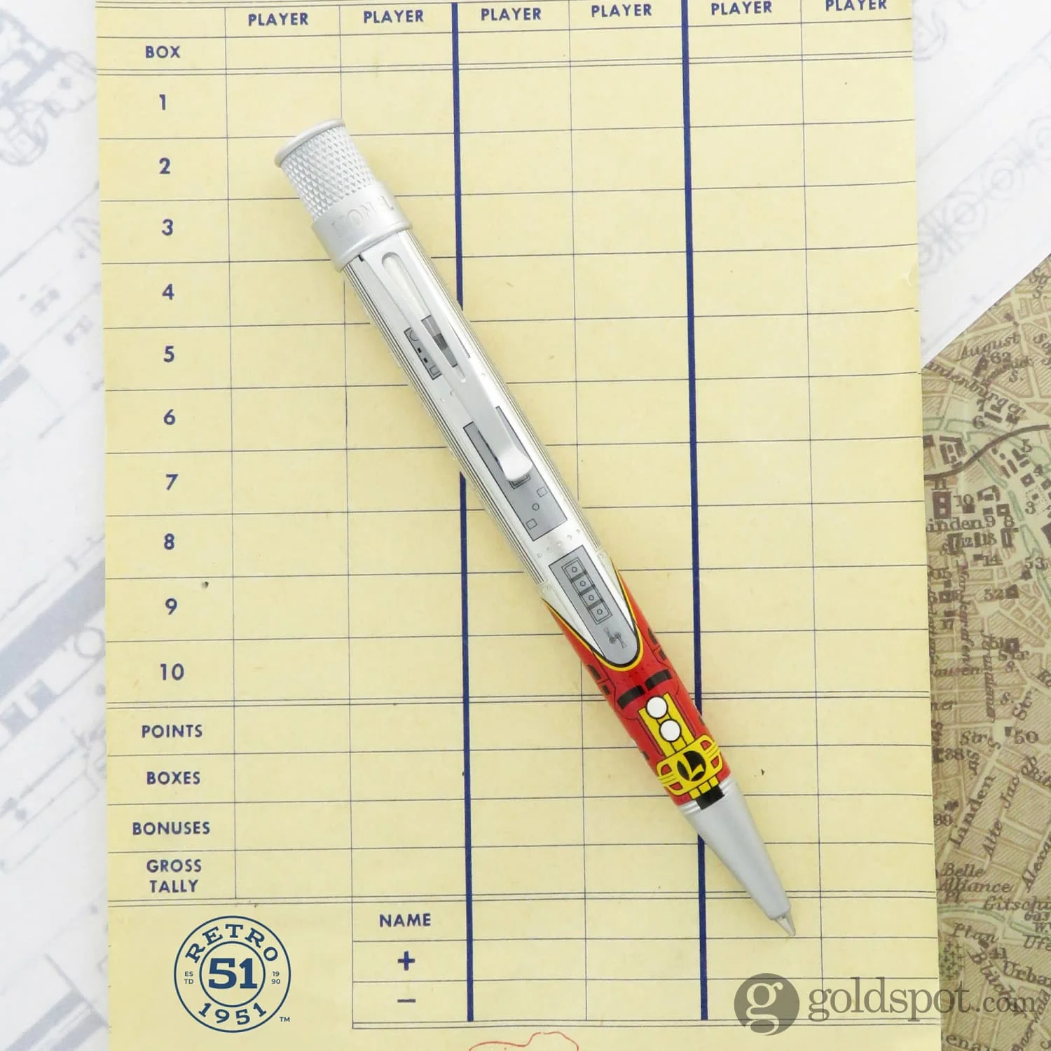 Retro 51 Tornado™ Rollerball in Lionel Trains - Super Chief - Image 2