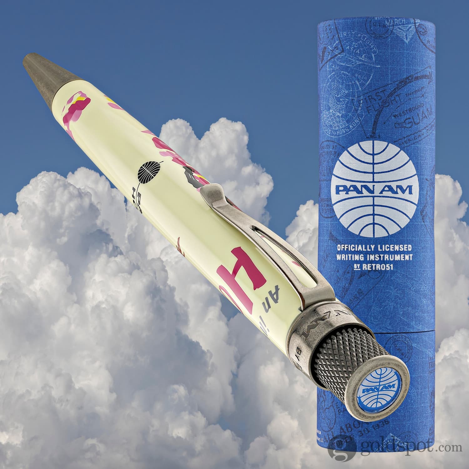 Retro 51 Tornado Rollerball in Pan Am® Hawaii Poster - Image 8