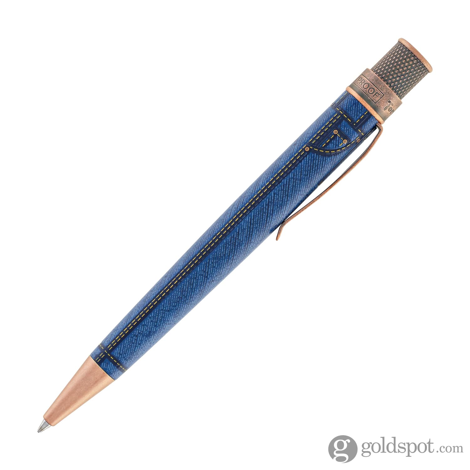 Retro 51 Tornado Rollerball Pen in Denim Doodler Limited Edition - Image 5