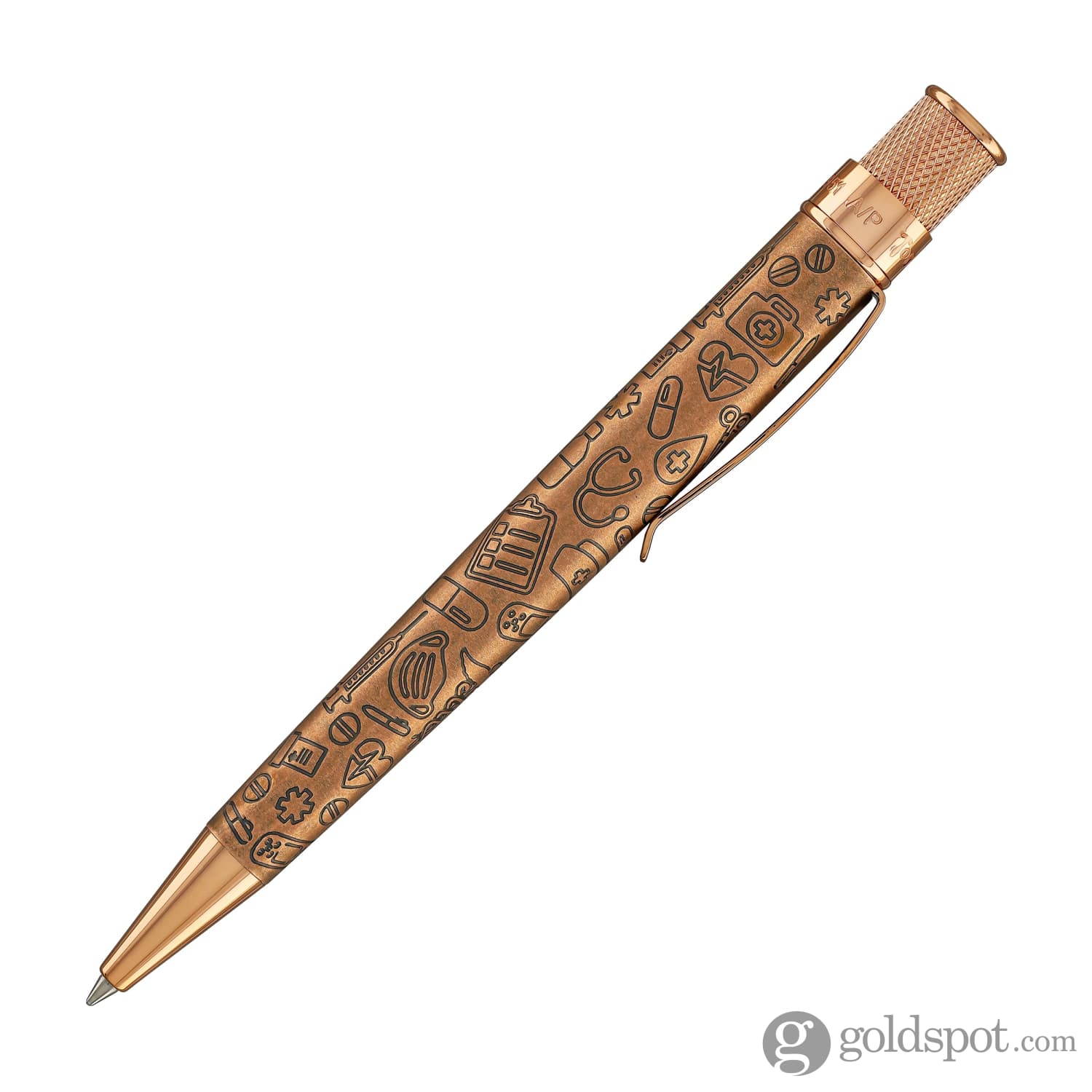 Retro 51 Goldspot Exclusive Tornado Rollerball Pen in Florence Nightingale - Limited Edition - Image 4