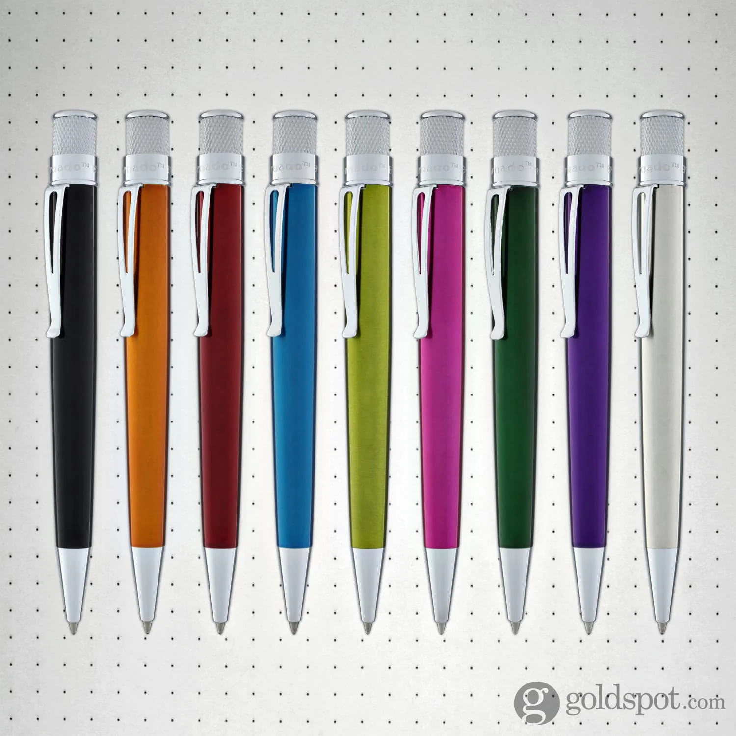 Retro 51 Tornado Rollerball Pen in Green Lacquer - Image 10