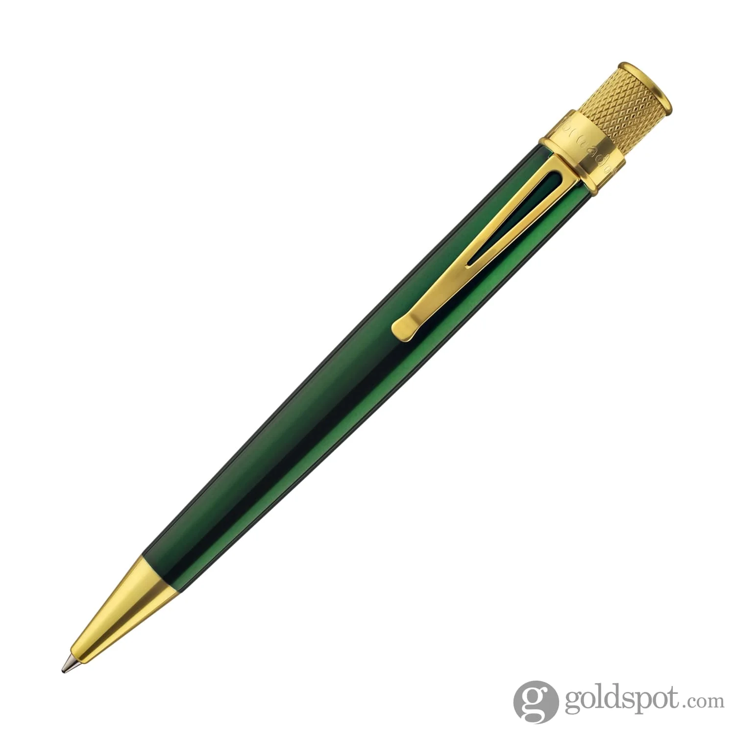 Retro 51 Tornado Rollerball Pen in Green Lacquer - Image 12