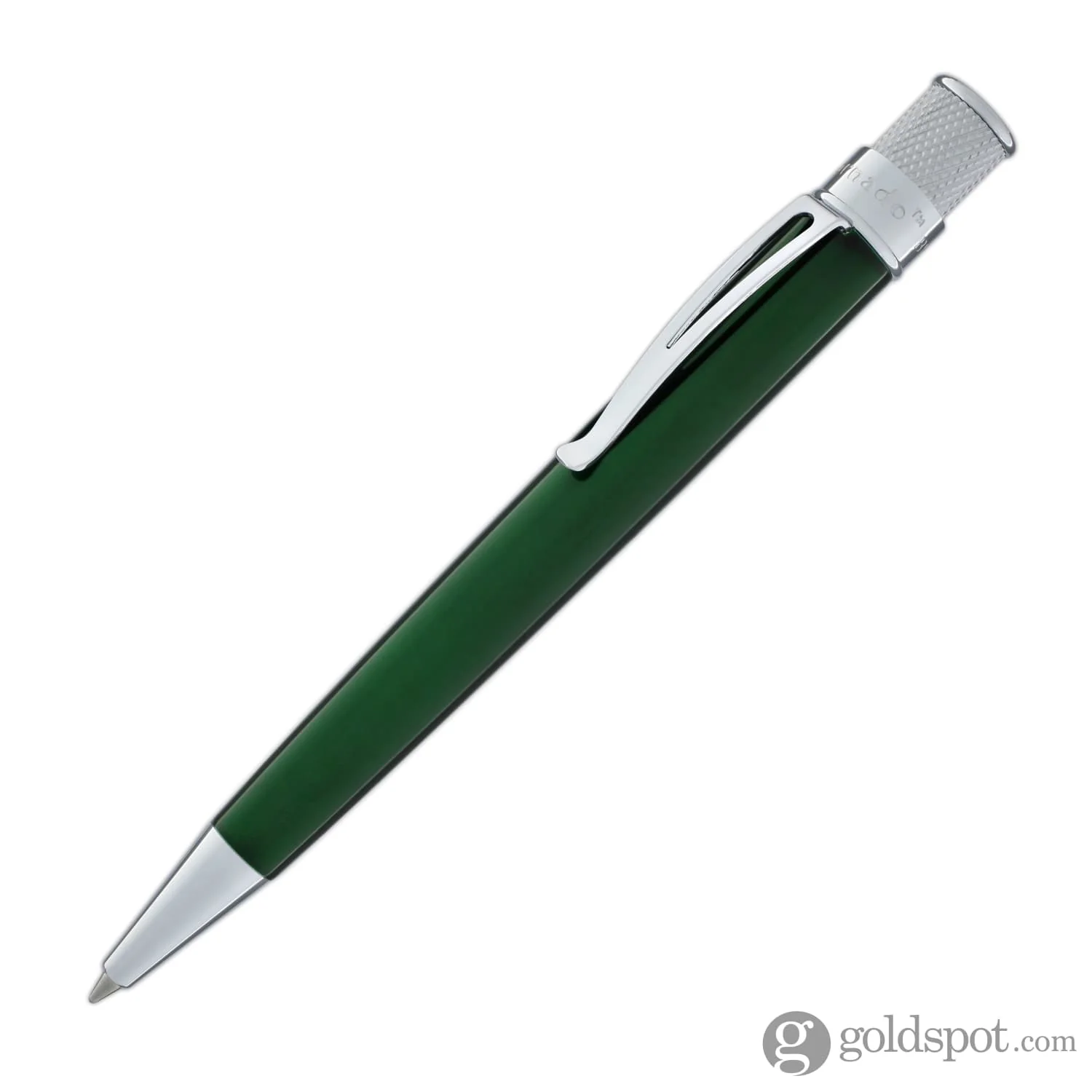 Retro 51 Tornado Rollerball Pen in Green Lacquer - Image 2