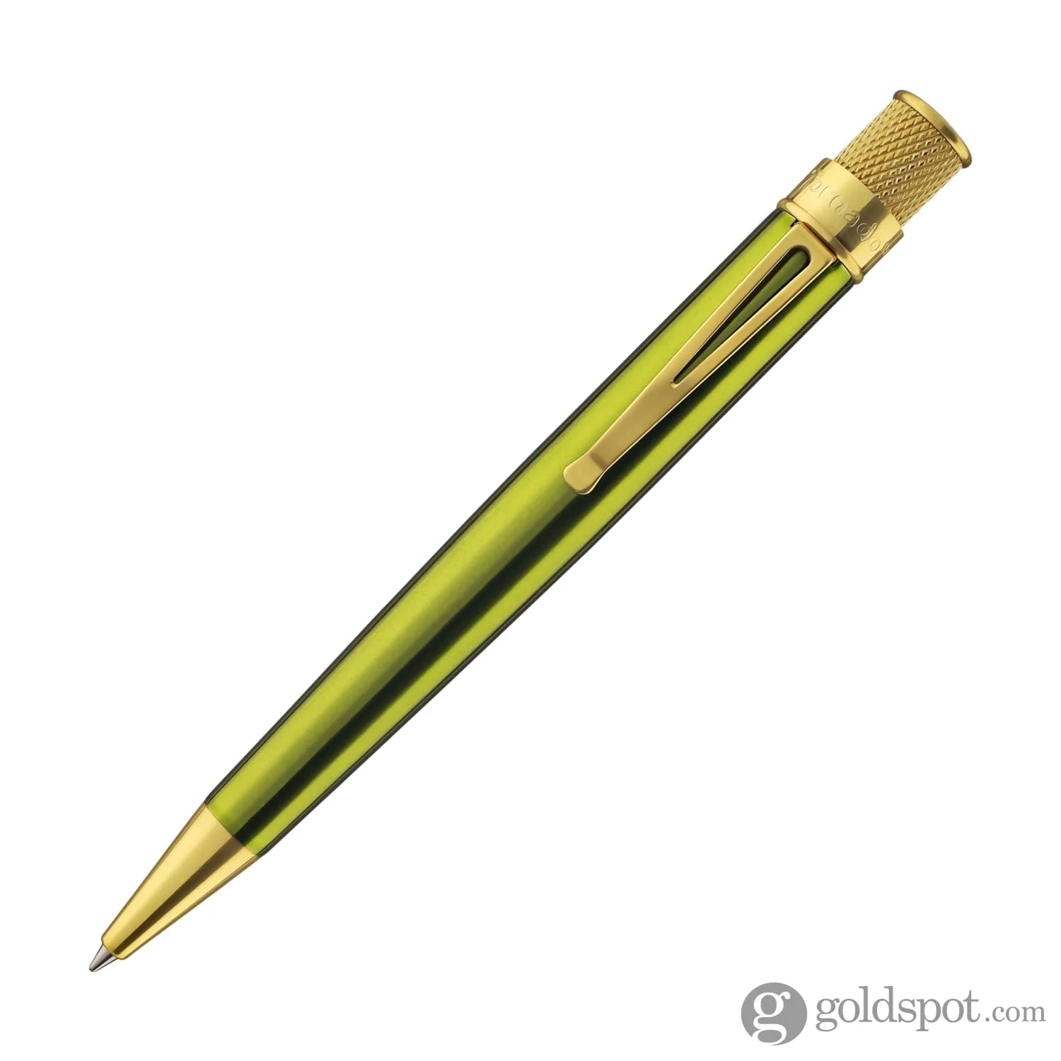 Retro 51 Tornado Rollerball Pen in Kiwi Lacquer - Image 10