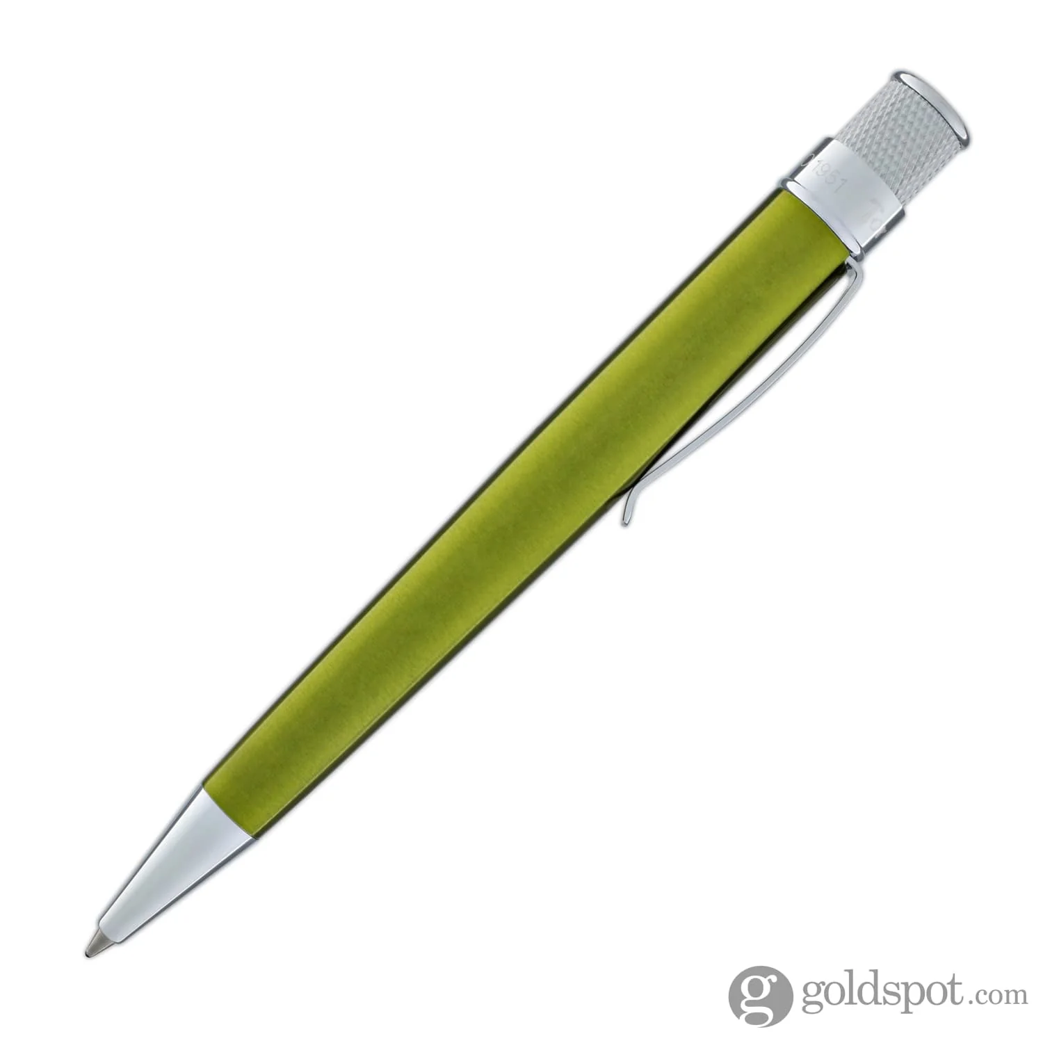 Retro 51 Tornado Rollerball Pen in Kiwi Lacquer - Image 3