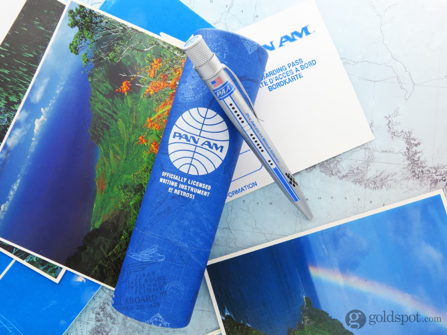 Retro 51 Tornado Rollerball Pen in Pan Am® Stratocruiser - Image 7