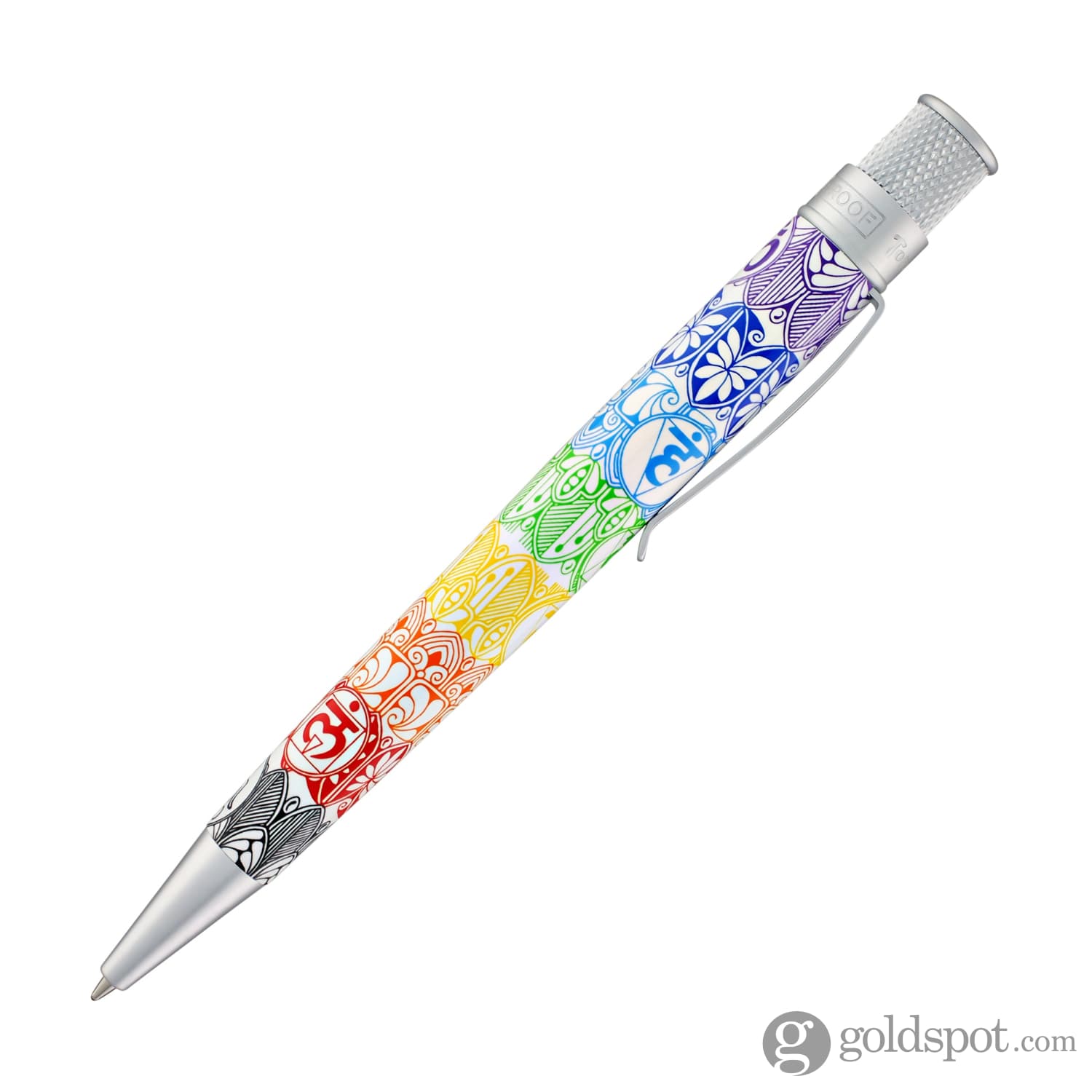 Retro 51 Goldspot Exclusive Tornado Rollerball Pen in Seven Chakras - Image 4