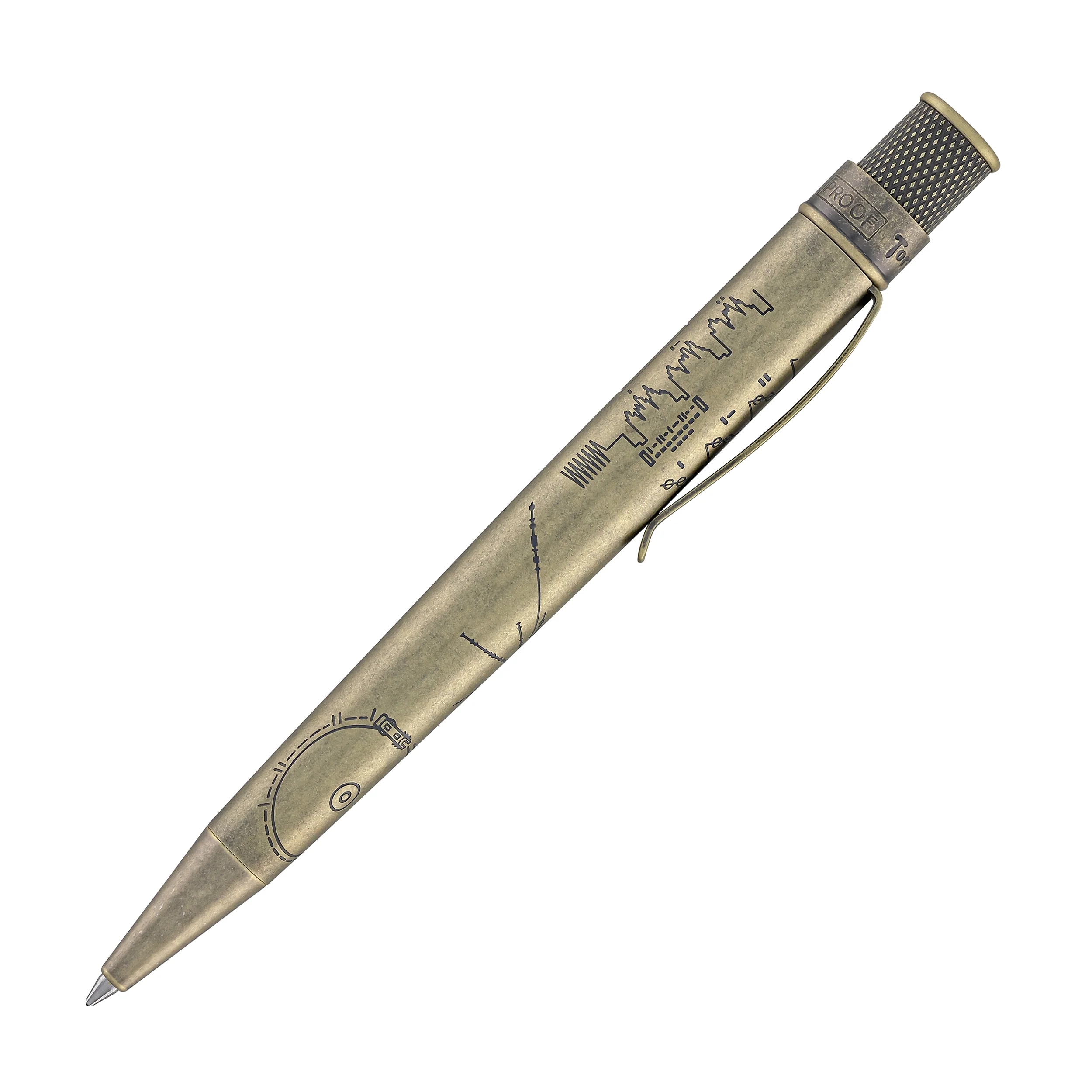 Retro 51 Tornado Rollerball Pen in Voyager Golden Record Limited Edition - Image 6