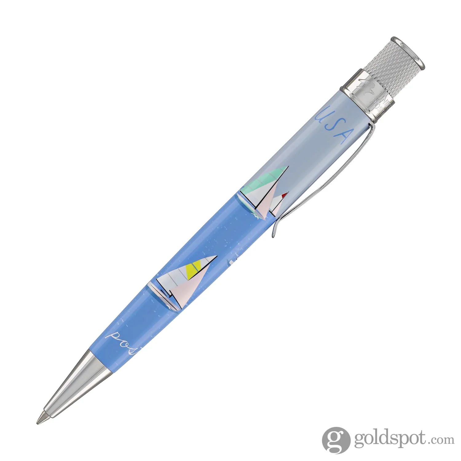 Retro 51 Tornado Rollerball Pen in USPS Sailboats - Image 5