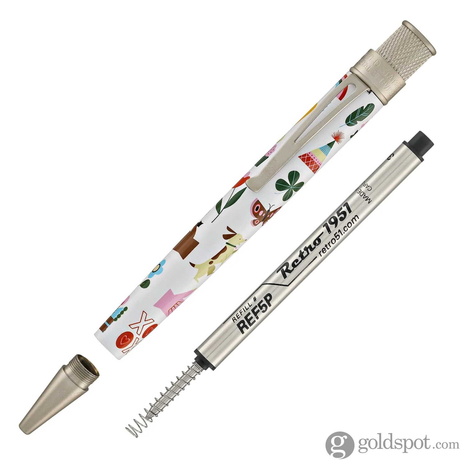 Retro 51 Tornado Rollerball Pen USPS Thinking of You Stamp 2023 - Image 7