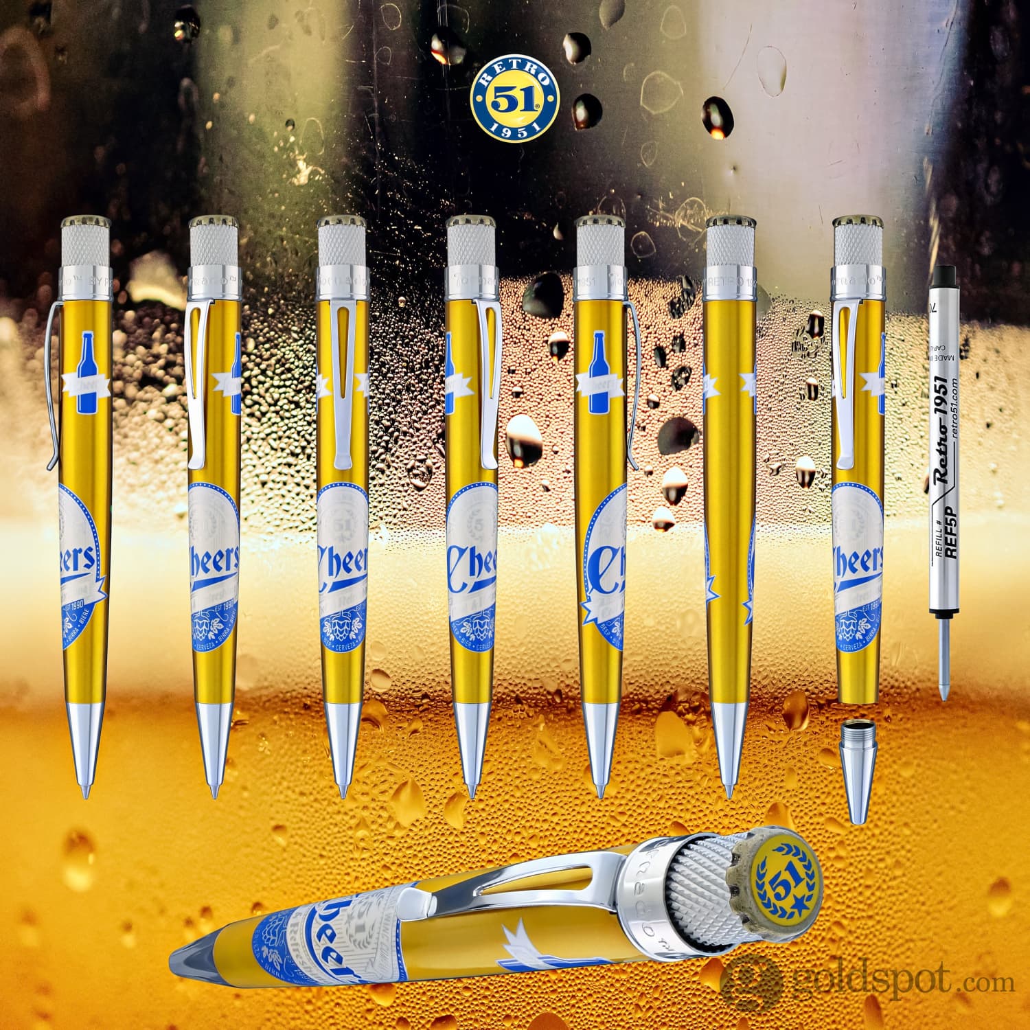 Retro 51 Tornado Speakeasy Rollerball Pen in Cheers (Beer) - Image 7