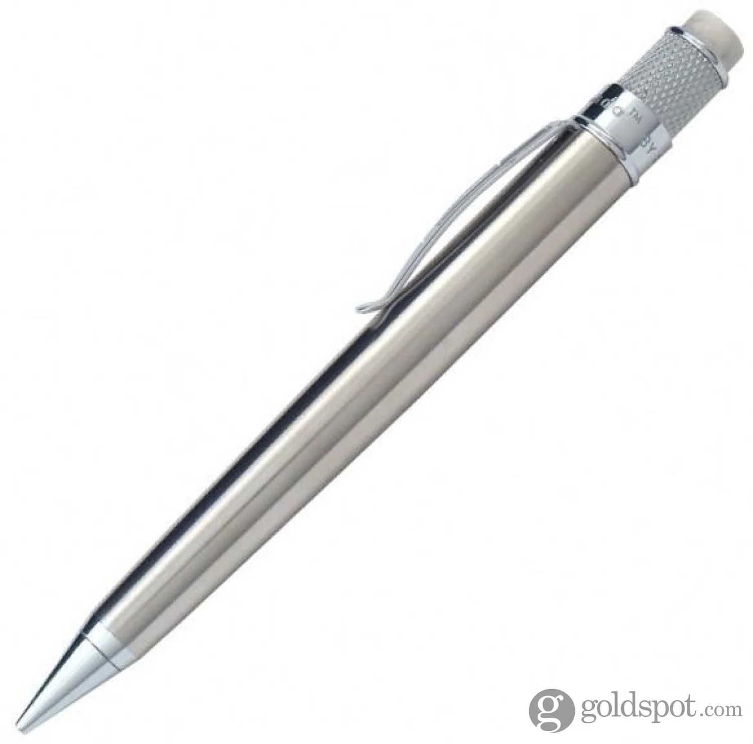 Retro 51 Tornado Mechanical Pencil in Stainless Steel Lacquer - 1.15mm - Image 2