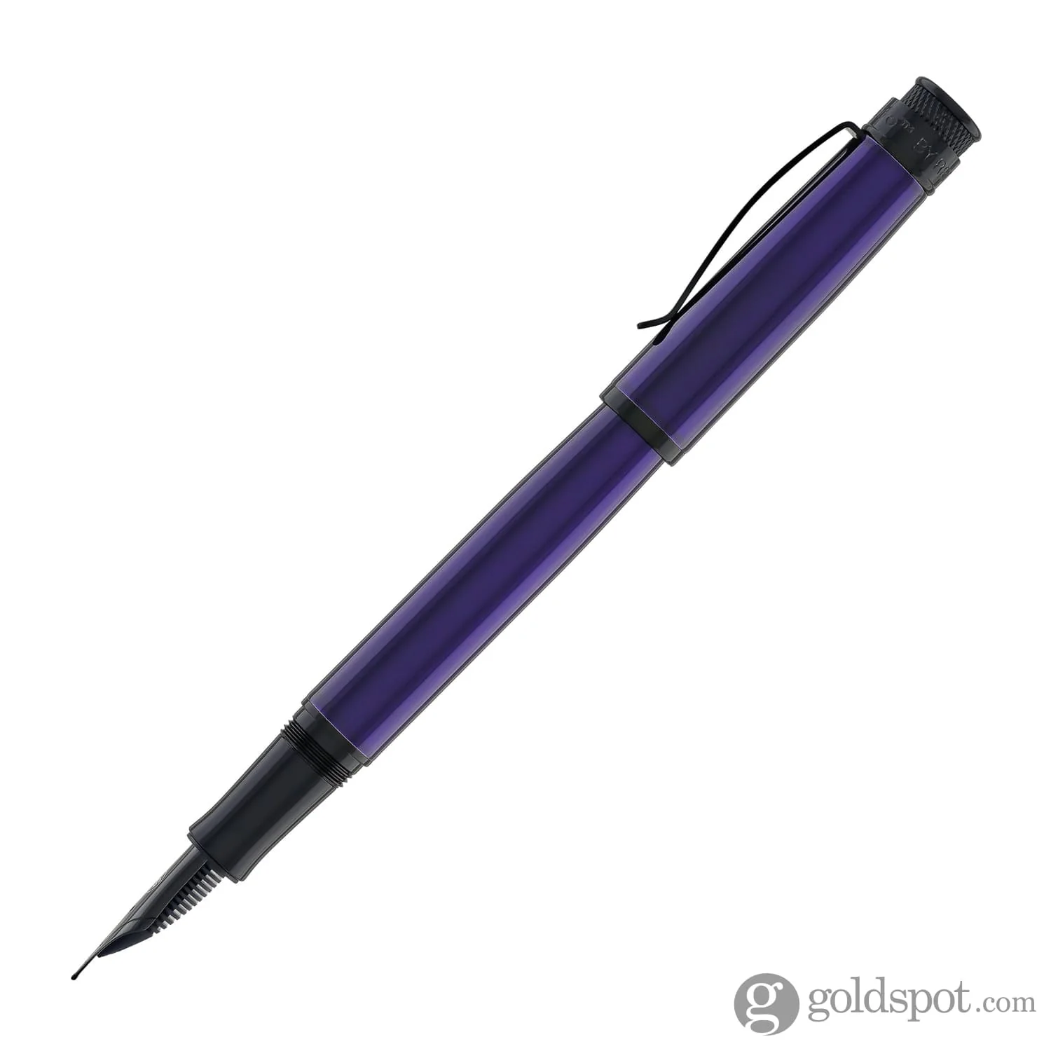 Retro 51 Tornado™ Stealth Fountain Pen in Midnight Purple - Image 3