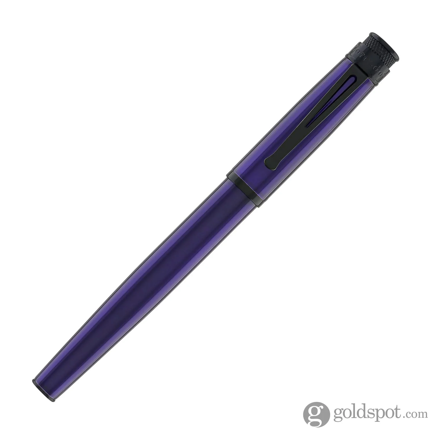 Retro 51 Tornado™ Stealth Fountain Pen in Midnight Purple - Image 4